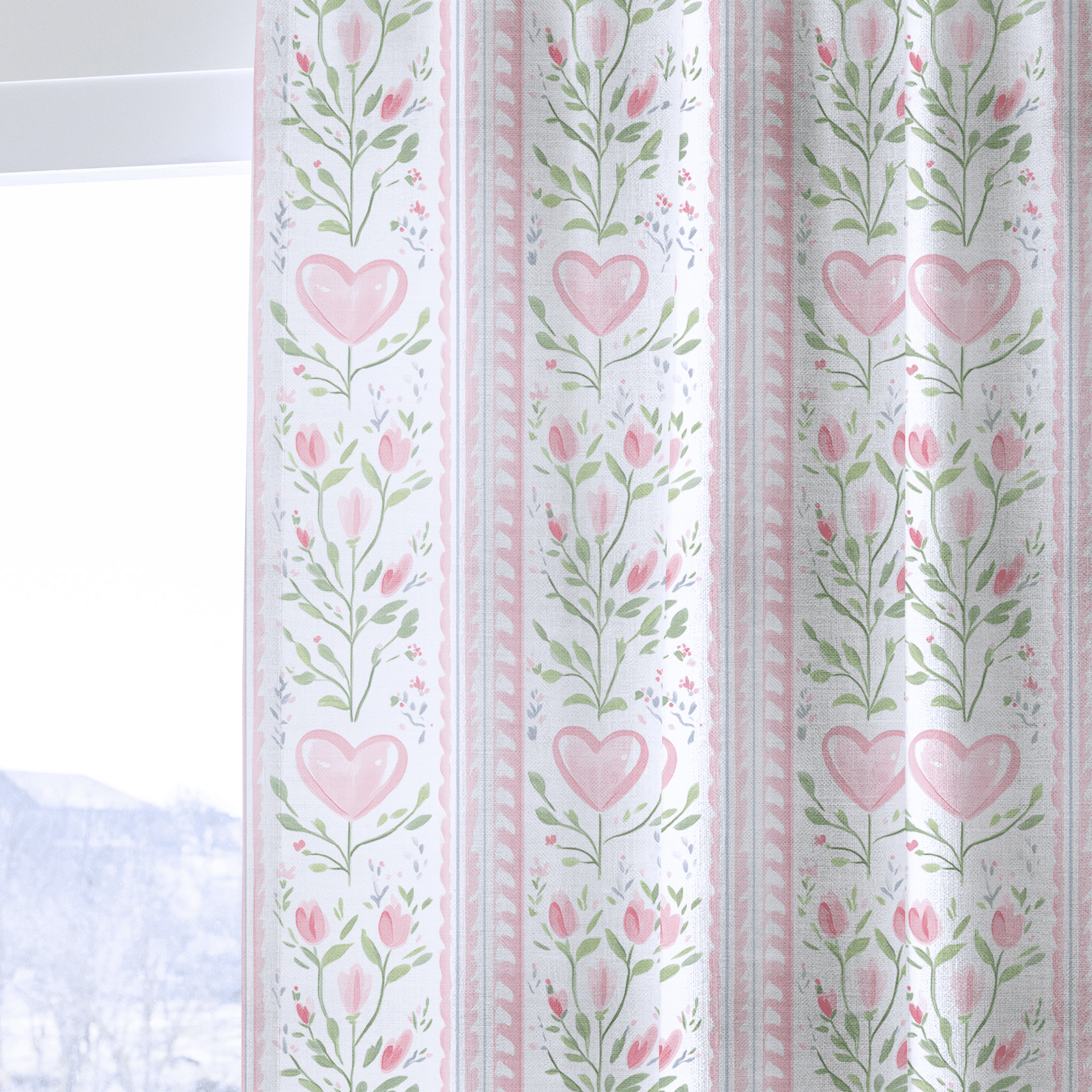 Ever After Stripe - Drapery - Benton Lane Home - Lemon Park