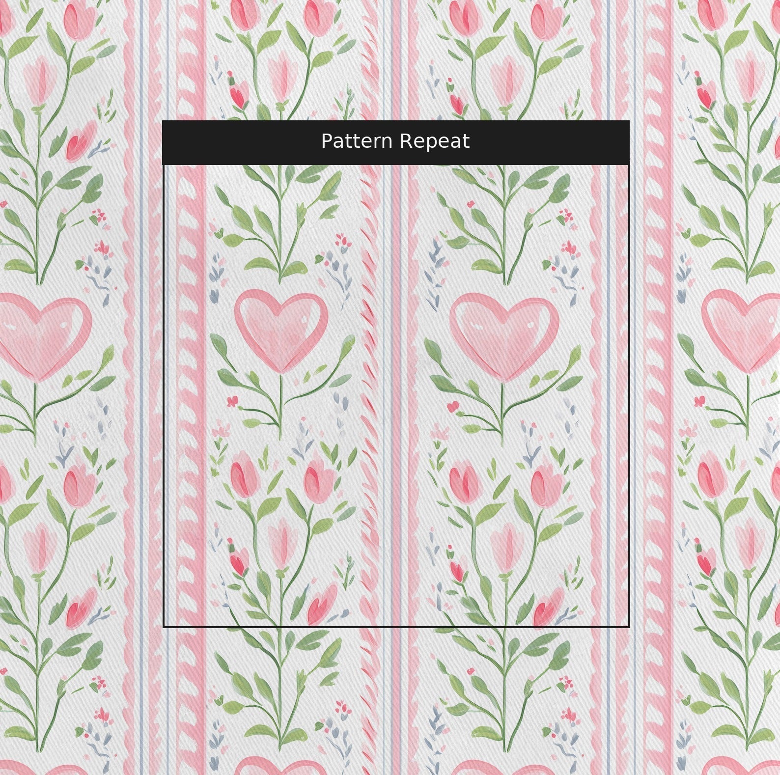 Ever After Stripe - Fabric - Lemon Park