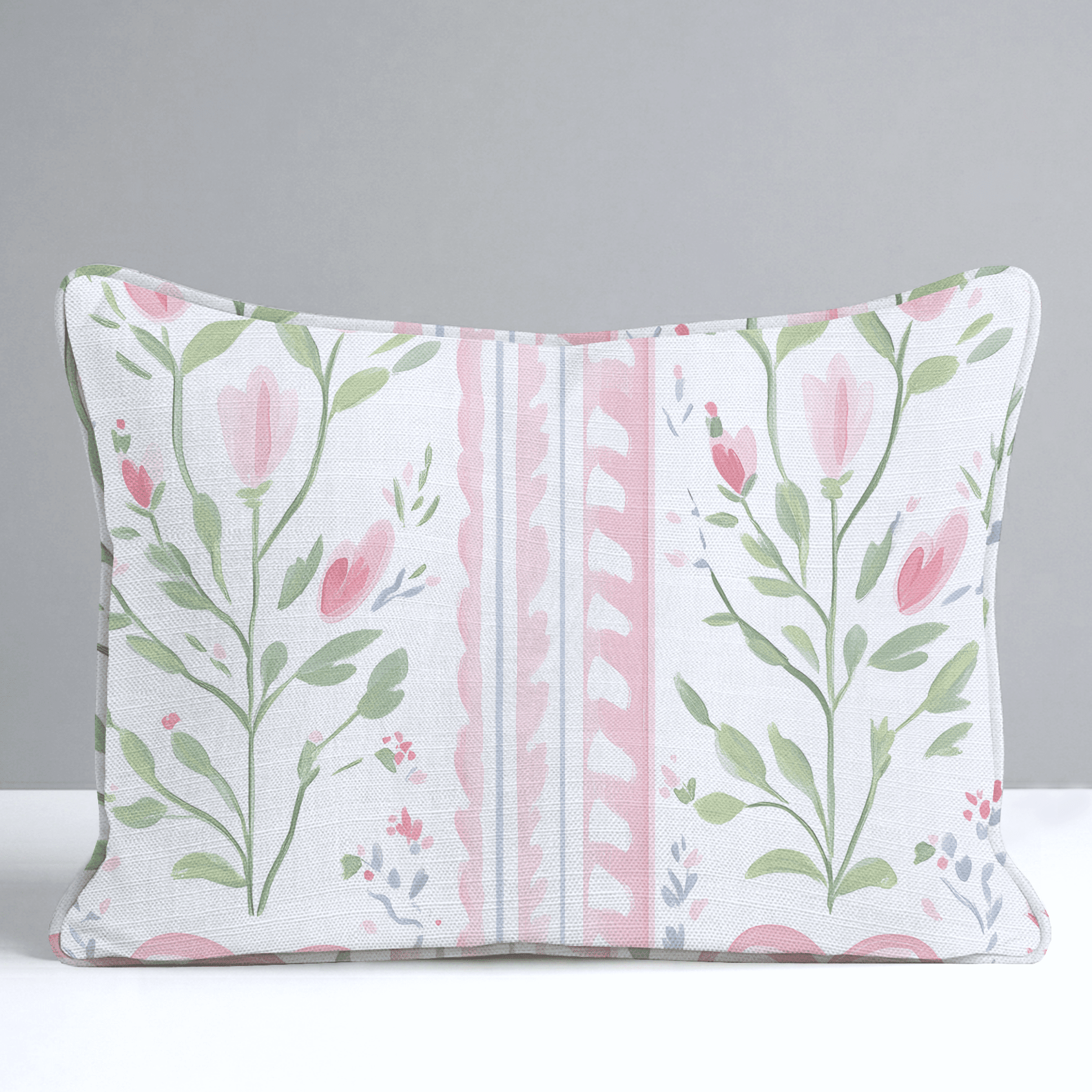 Ever After Stripe Throw Pillow - Benton Lane Home - Lemon Park