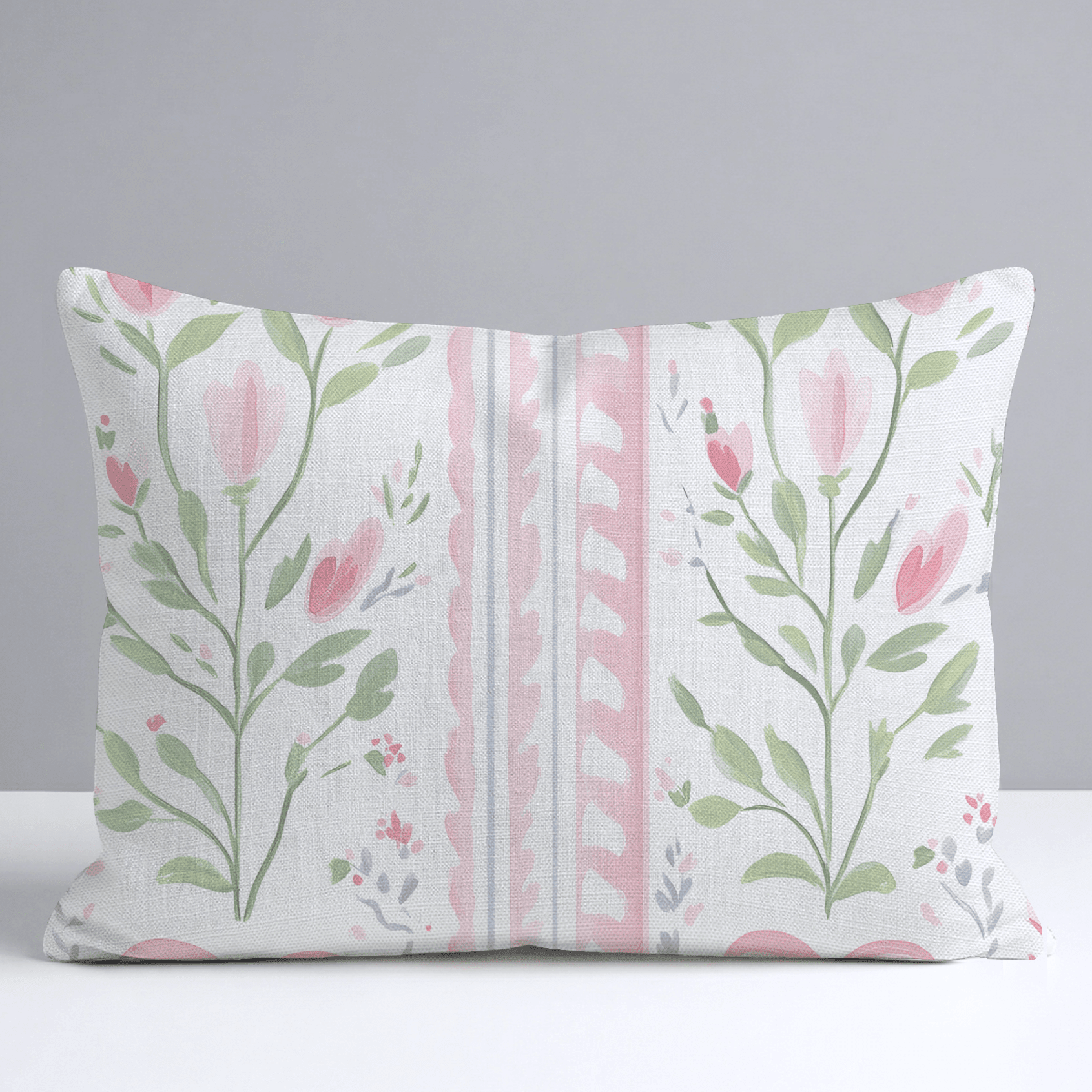 Ever After Stripe Throw Pillow - Benton Lane Home - Lemon Park