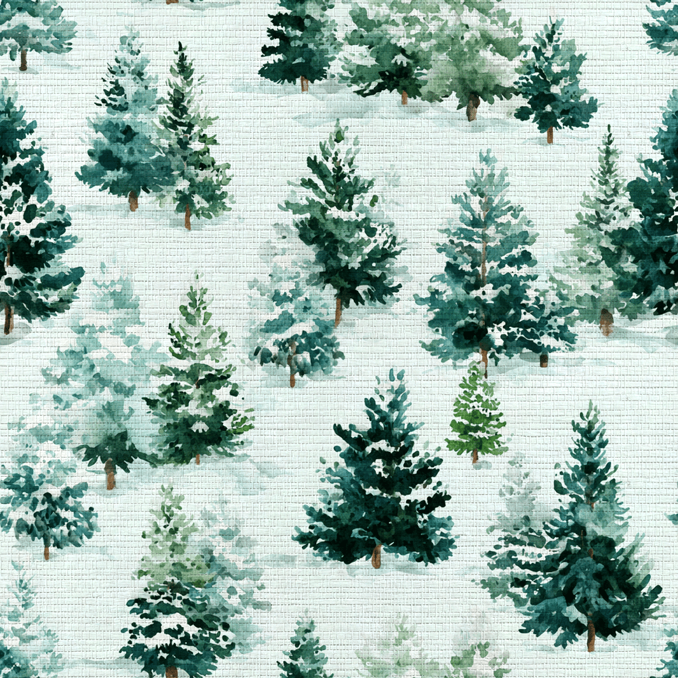 Evergreen Cheer Faux Grasscloth Wallpaper - Lemon Park
