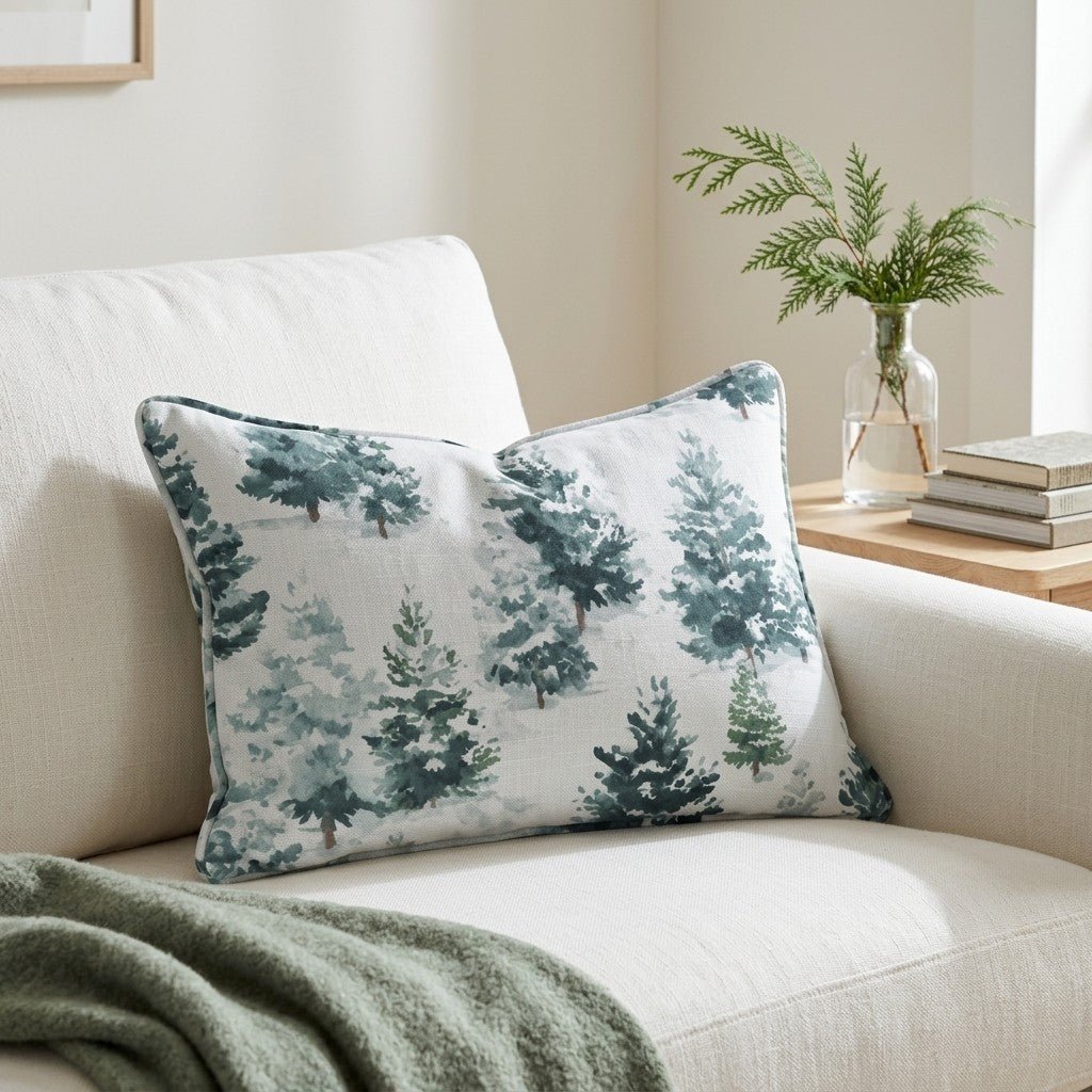 Evergreen Cheer Throw Pillow - Benton Lane Home - Lemon Park
