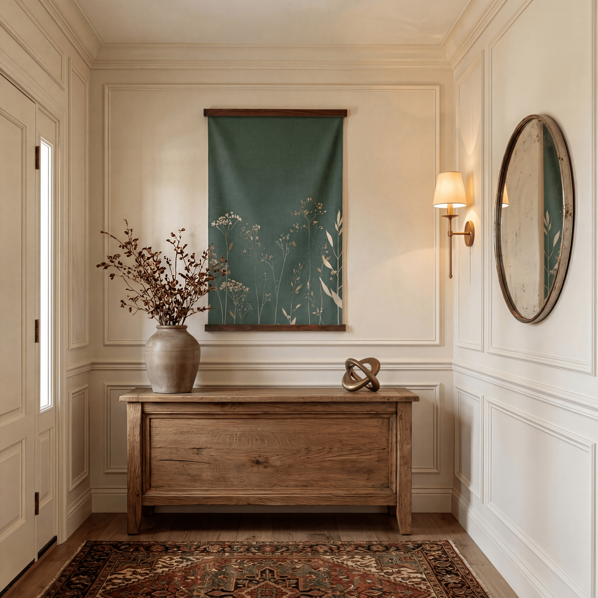 Evergreen - Tapestry - Painted Paper
