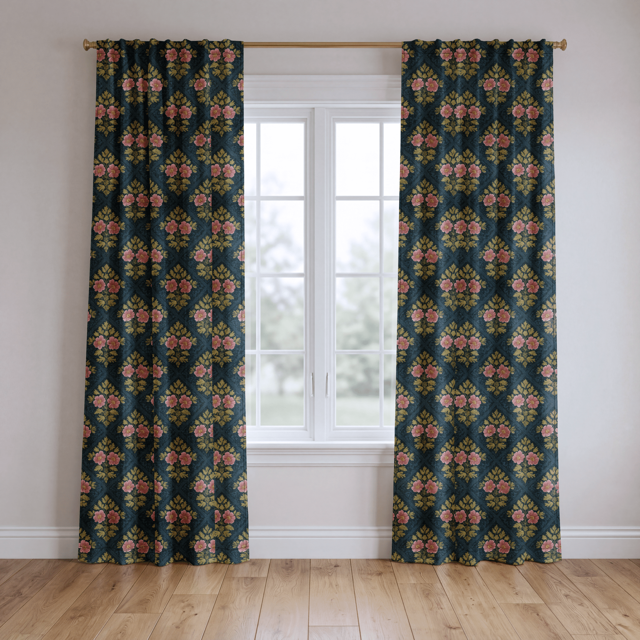 Everly House - Drapery - Benton Lane Home - Lemon Park