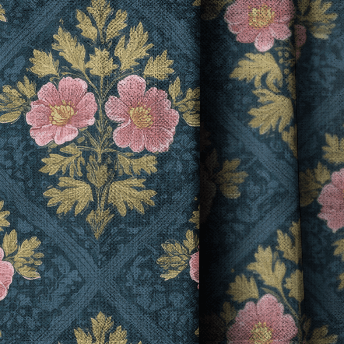Everly House - Drapery - Benton Lane Home - Lemon Park
