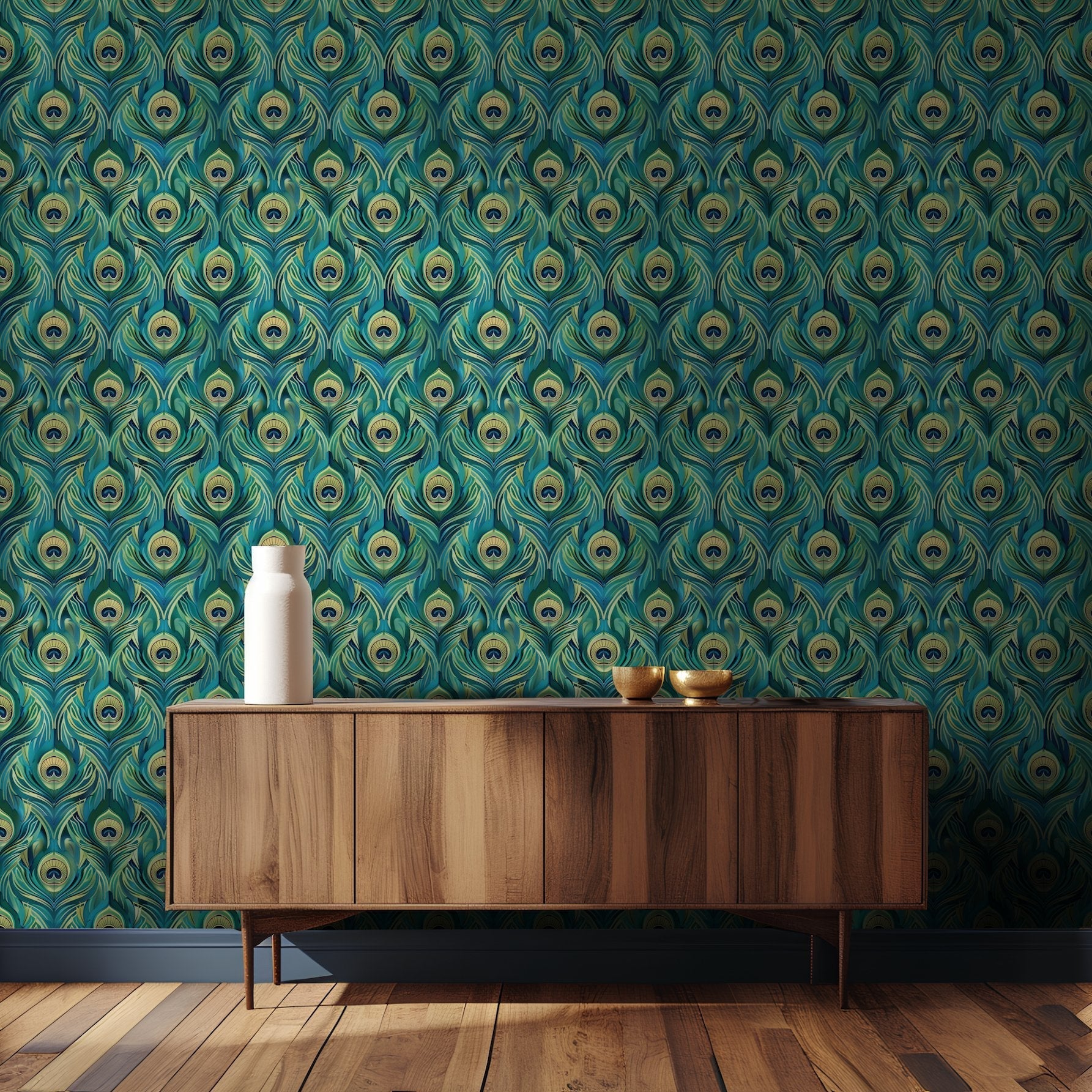 Ewing Wallpaper - Benton Lane Home - Painted Paper