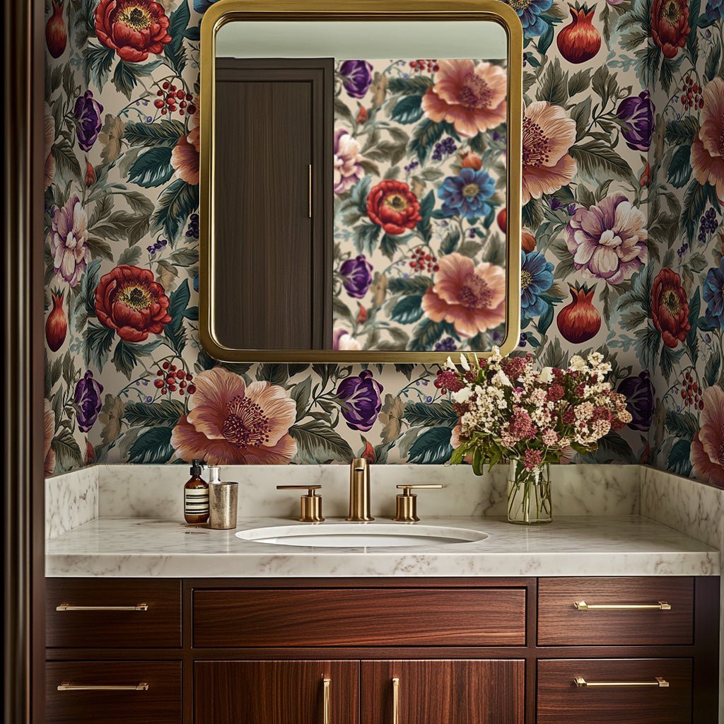 Exotic Paradise Wallpaper - Benton Lane Home - Painted Paper