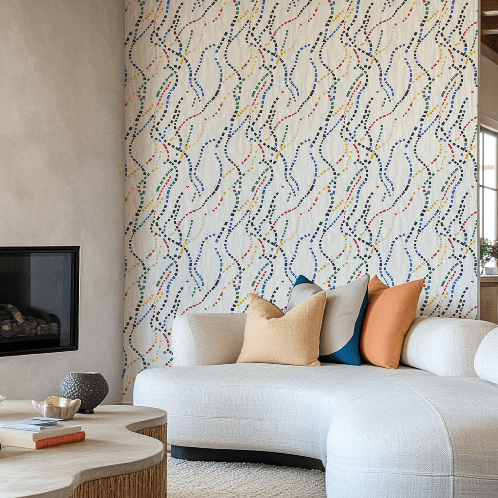 Ezrin Wallpaper - Benton Lane Home - Painted Paper