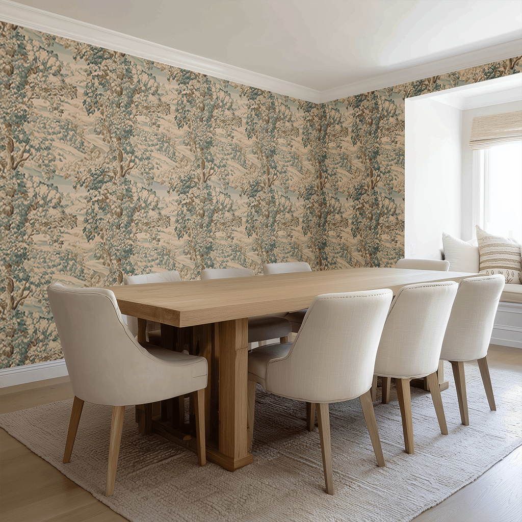 Fablewood Wallpaper - Benton Lane Home - Painted Paper