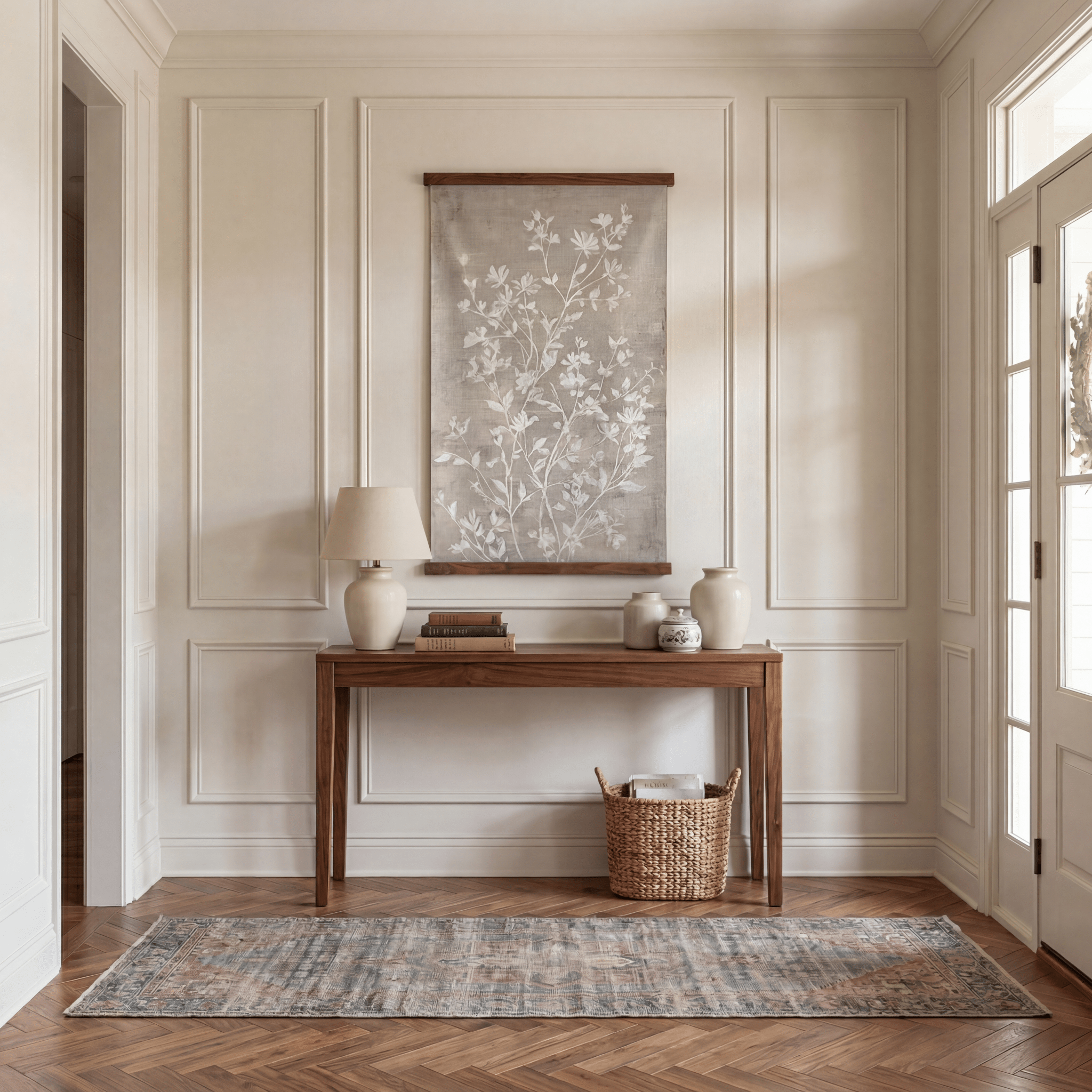 Faded Botanica - Tapestry - Benton Lane Home - Painted Paper