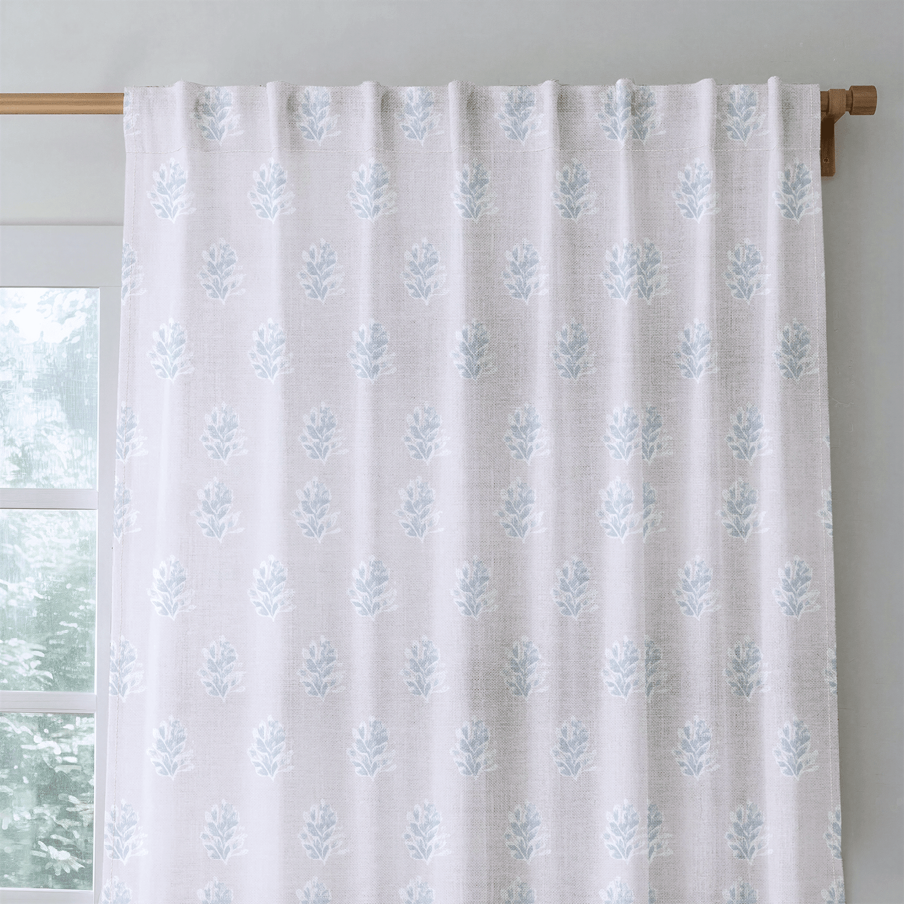 Faded Lilacs - Drapery - Benton Lane Home - Lemon Park
