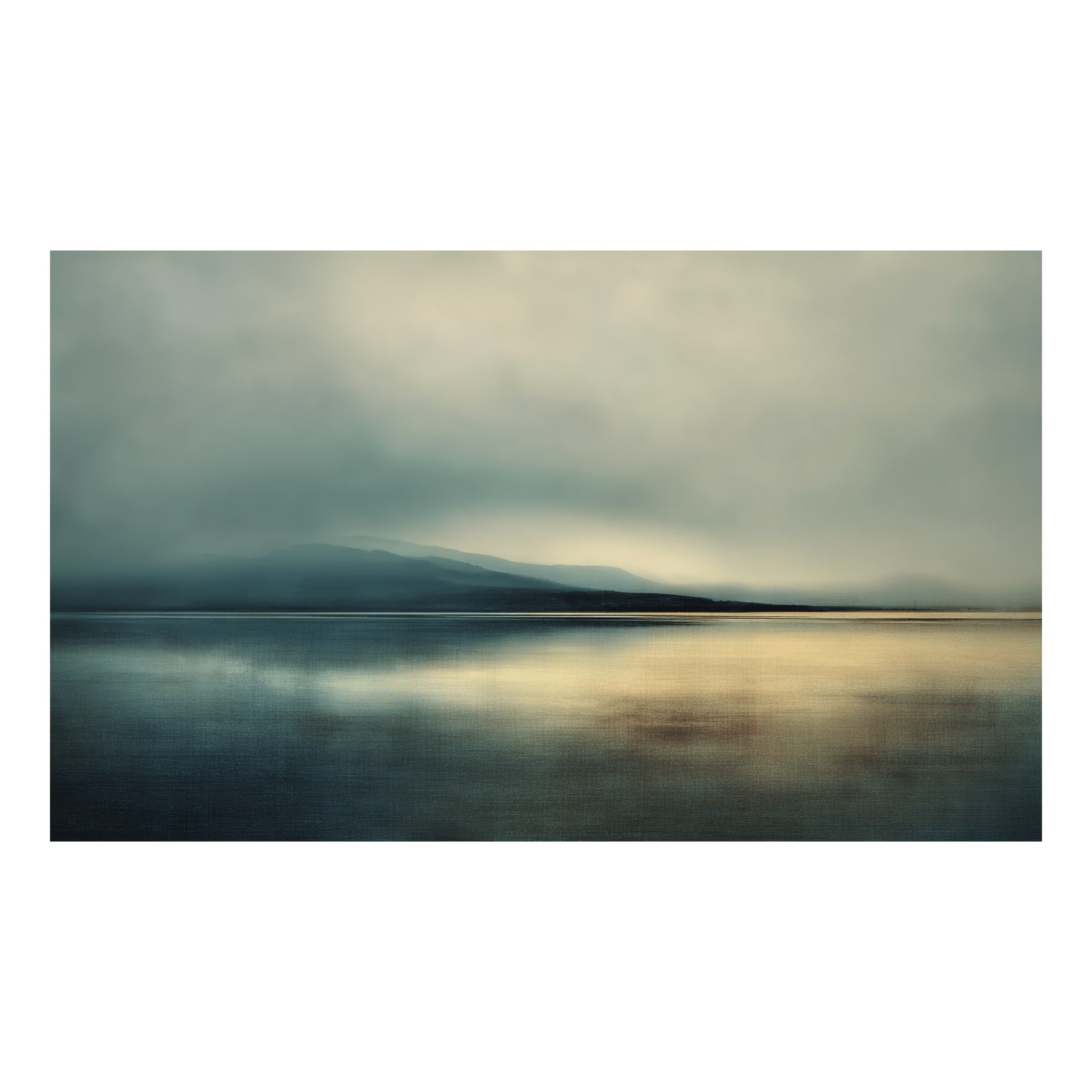 Faded Shoreline - Tapestry - Benton Lane Home - Painted Paper
