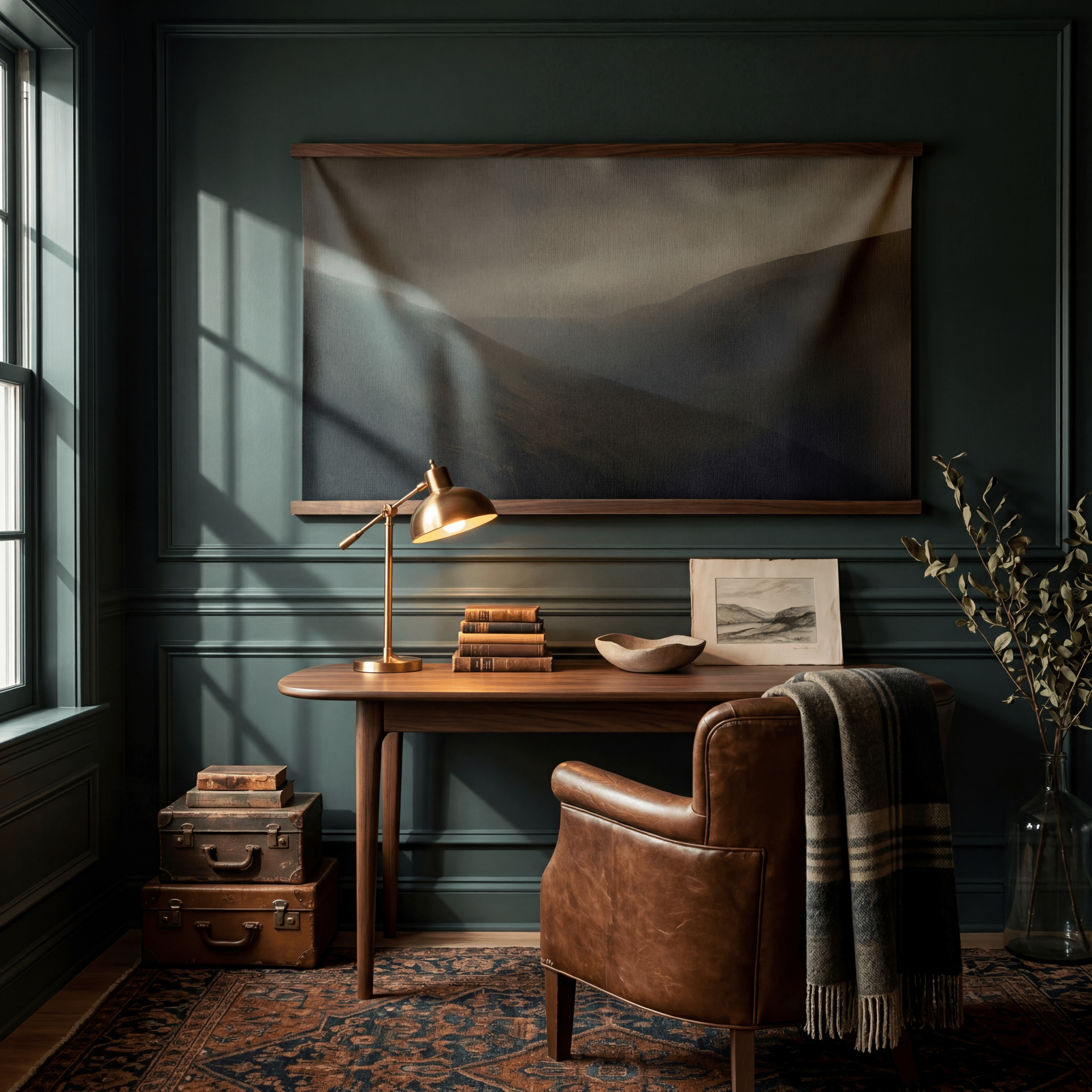 Fading Ridge - Tapestry - Benton Lane Home - Painted Paper