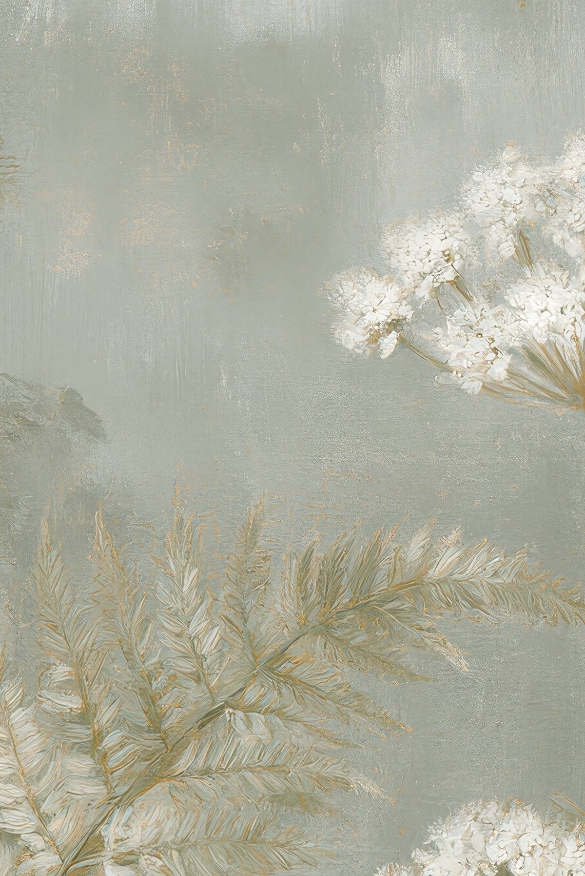 Fae & Ferns - Wall Mural - Painted Paper