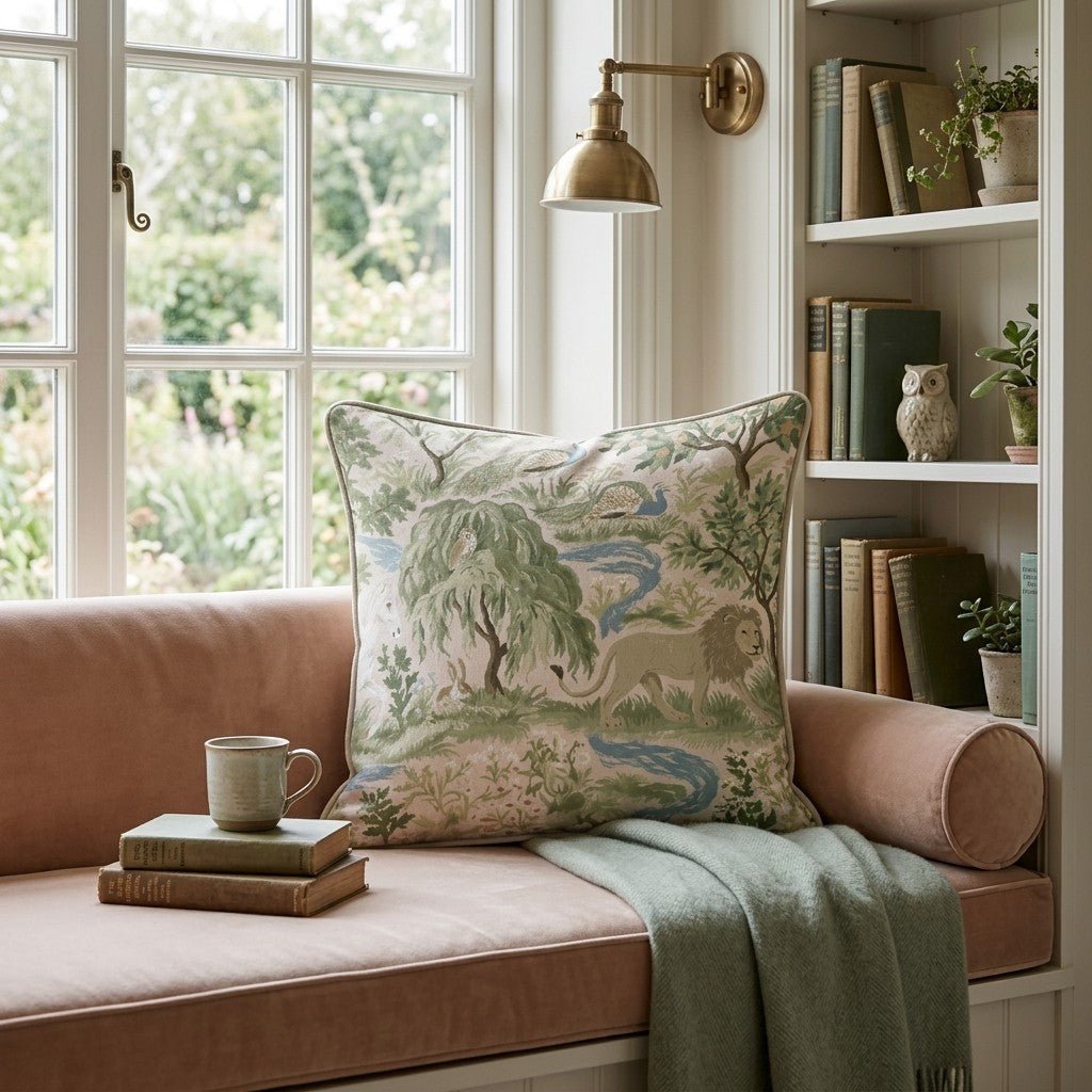 Fairytale Forest Throw Pillow - Benton Lane Home - Hillcroft Home