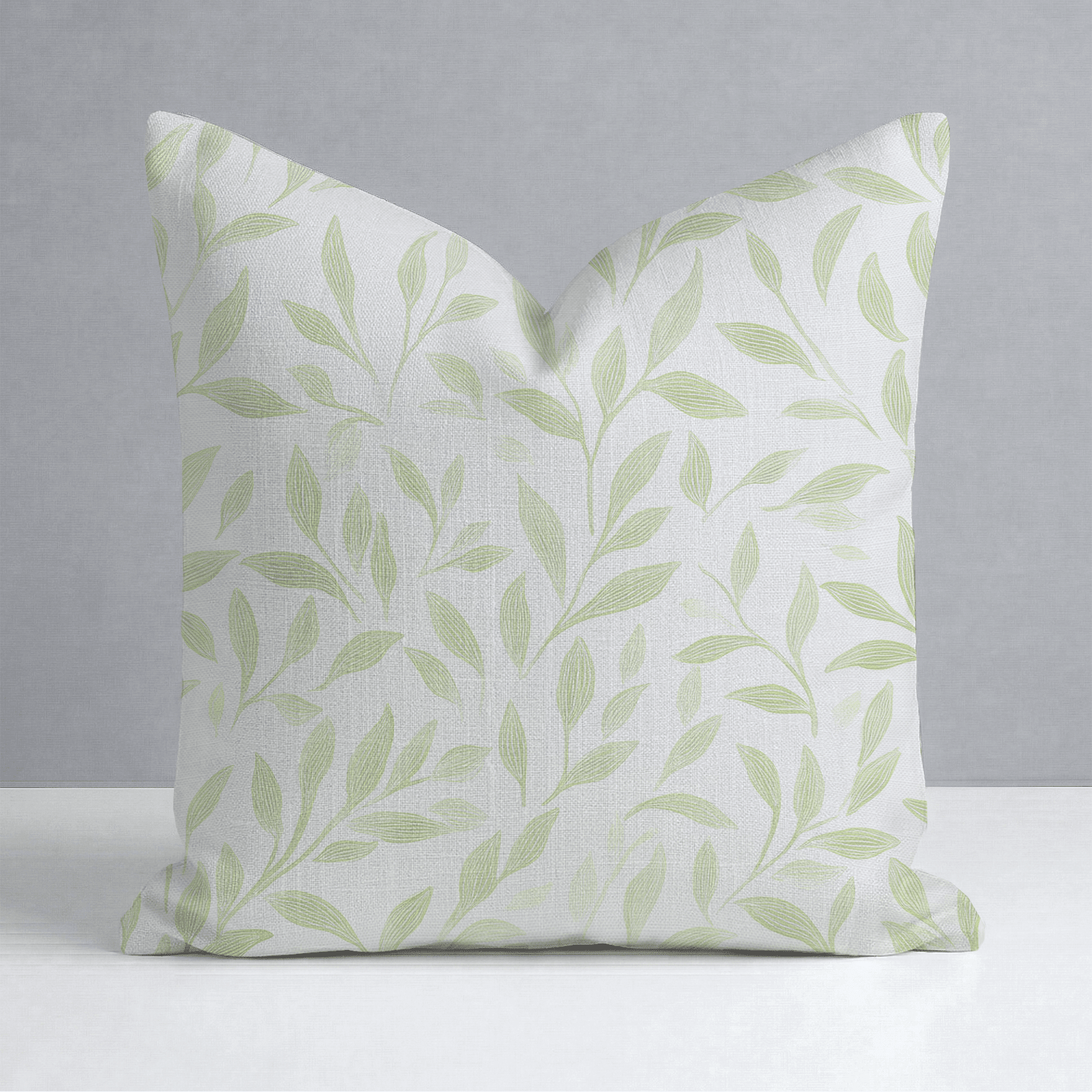 Fall Green Throw Pillow - Benton Lane Home - Lemon Park
