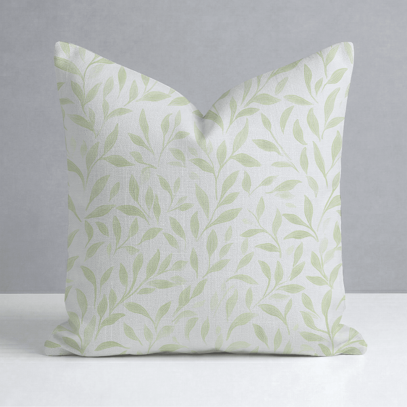 Fall Green Throw Pillow - Benton Lane Home - Lemon Park