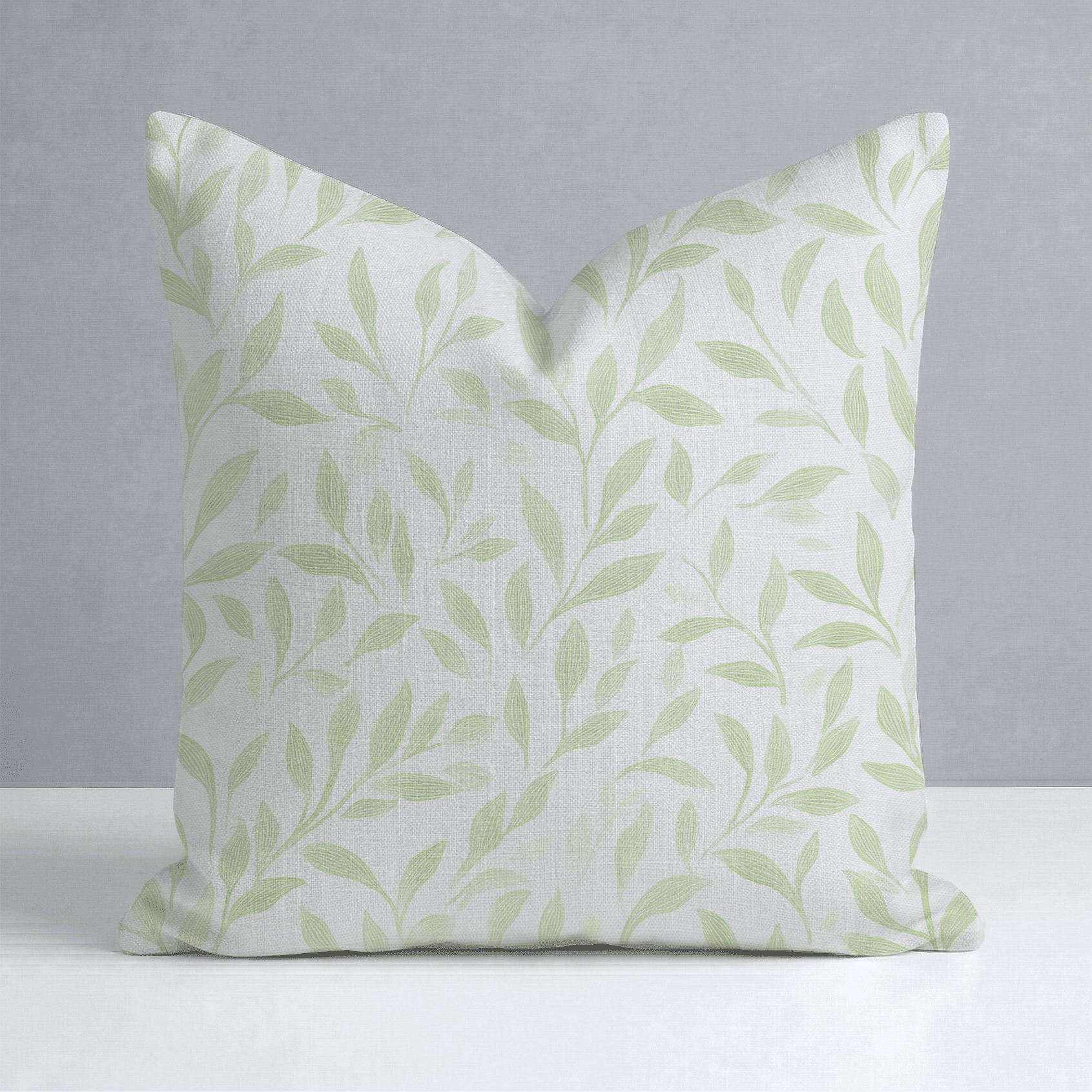 Fall Green Throw Pillow - Benton Lane Home - Lemon Park