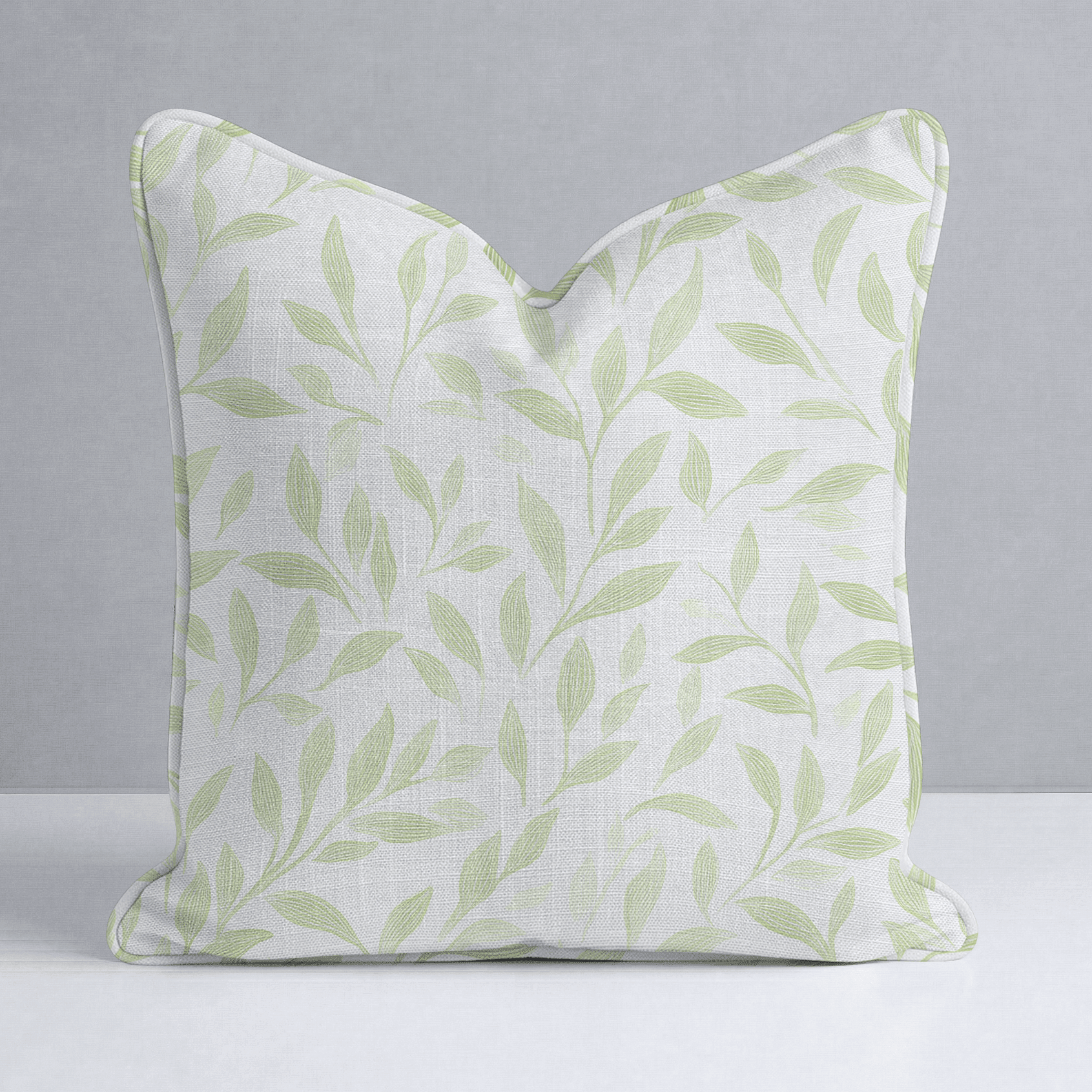 Fall Green Throw Pillow - Benton Lane Home - Lemon Park