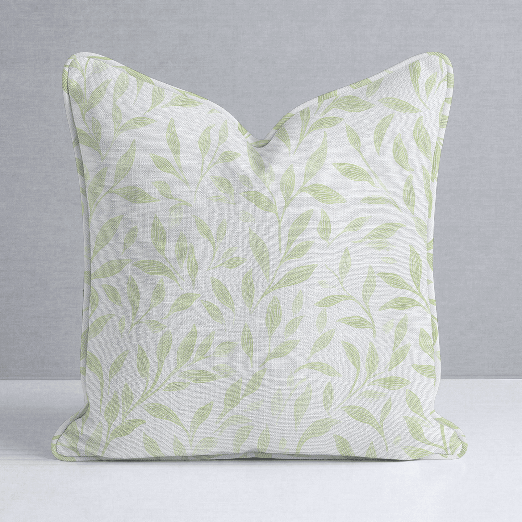 Fall Green Throw Pillow - Benton Lane Home - Lemon Park