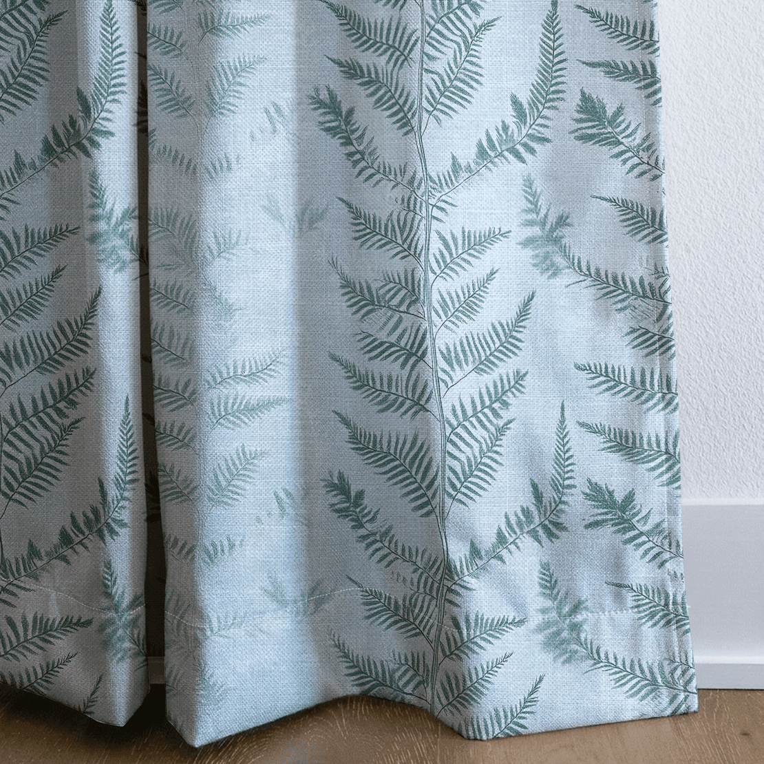 Fancy Ferns - Drapery - Benton Lane Home - Lemon Park
