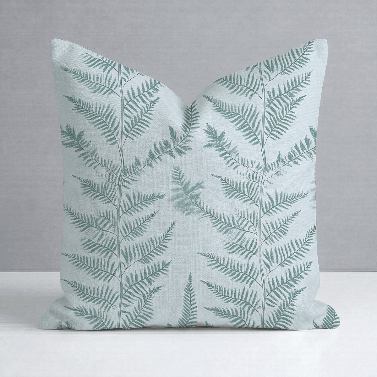 Fancy Ferns Throw Pillow - Lemon Park