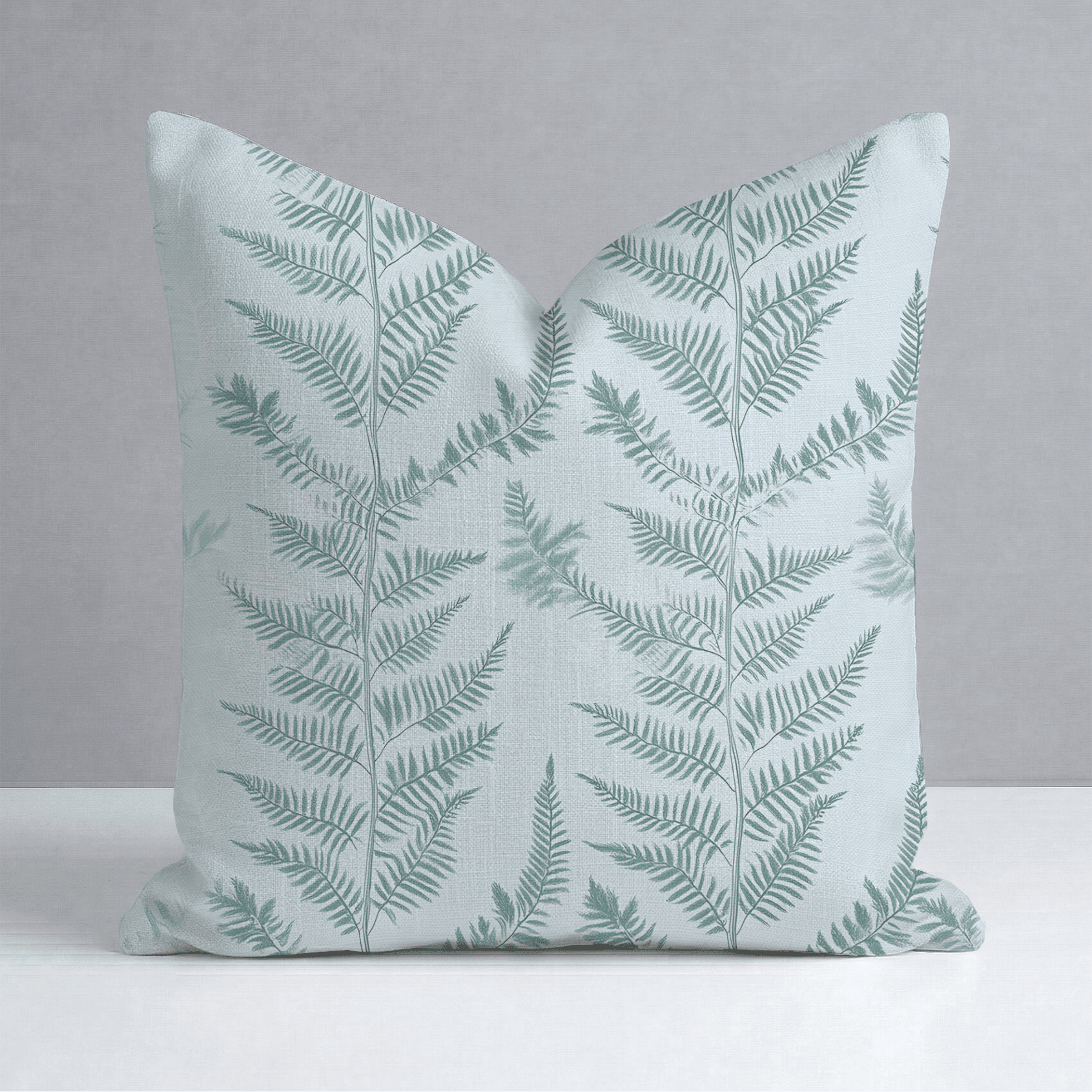 Fancy Ferns Throw Pillow - Benton Lane Home - Lemon Park