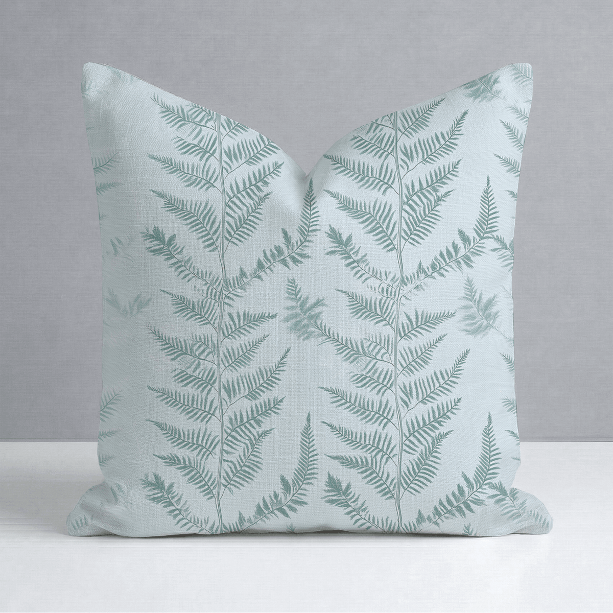 Fancy Ferns Throw Pillow - Lemon Park