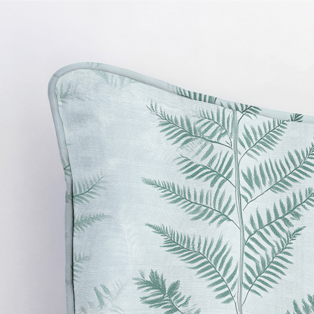 Fancy Ferns Throw Pillow - Lemon Park
