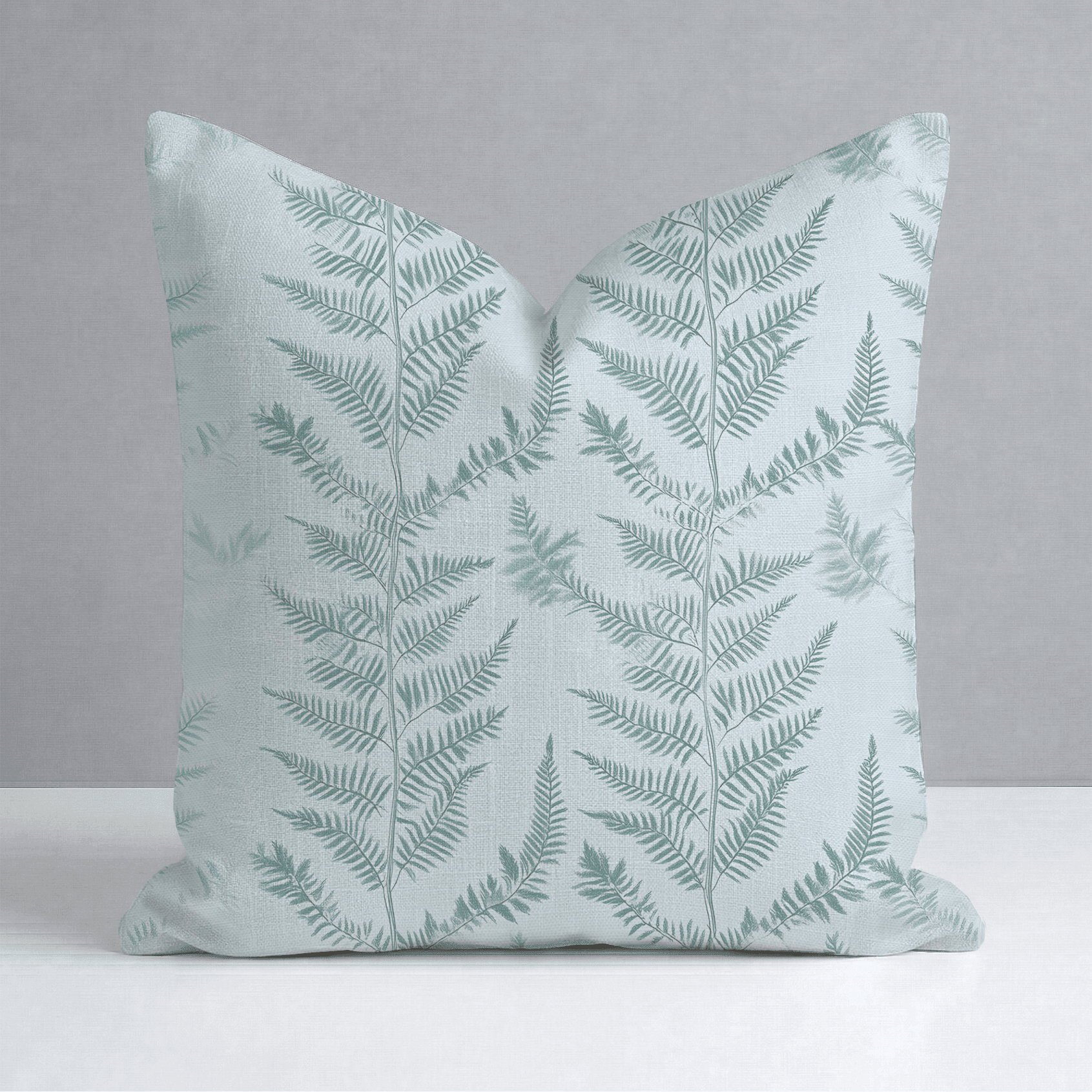 Fancy Ferns Throw Pillow - Benton Lane Home - Lemon Park