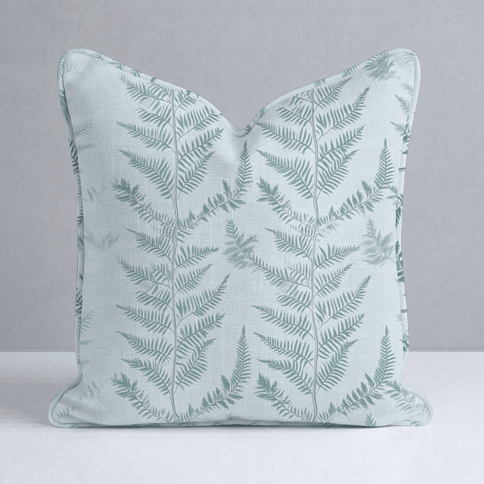 Fancy Ferns Throw Pillow - Benton Lane Home - Lemon Park