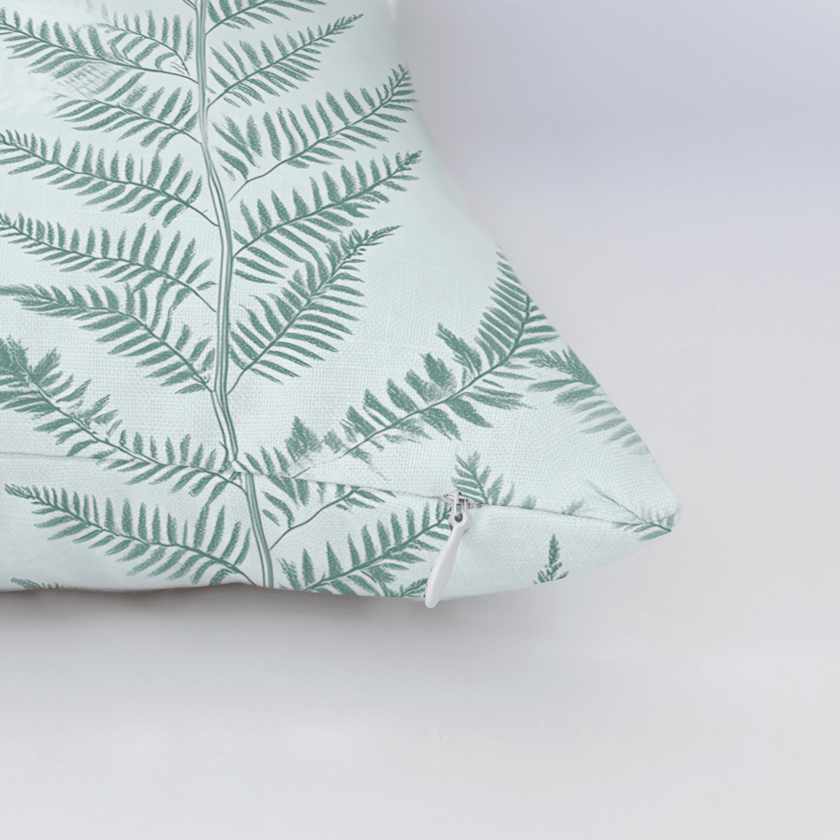 Fancy Ferns Throw Pillow - Benton Lane Home - Lemon Park