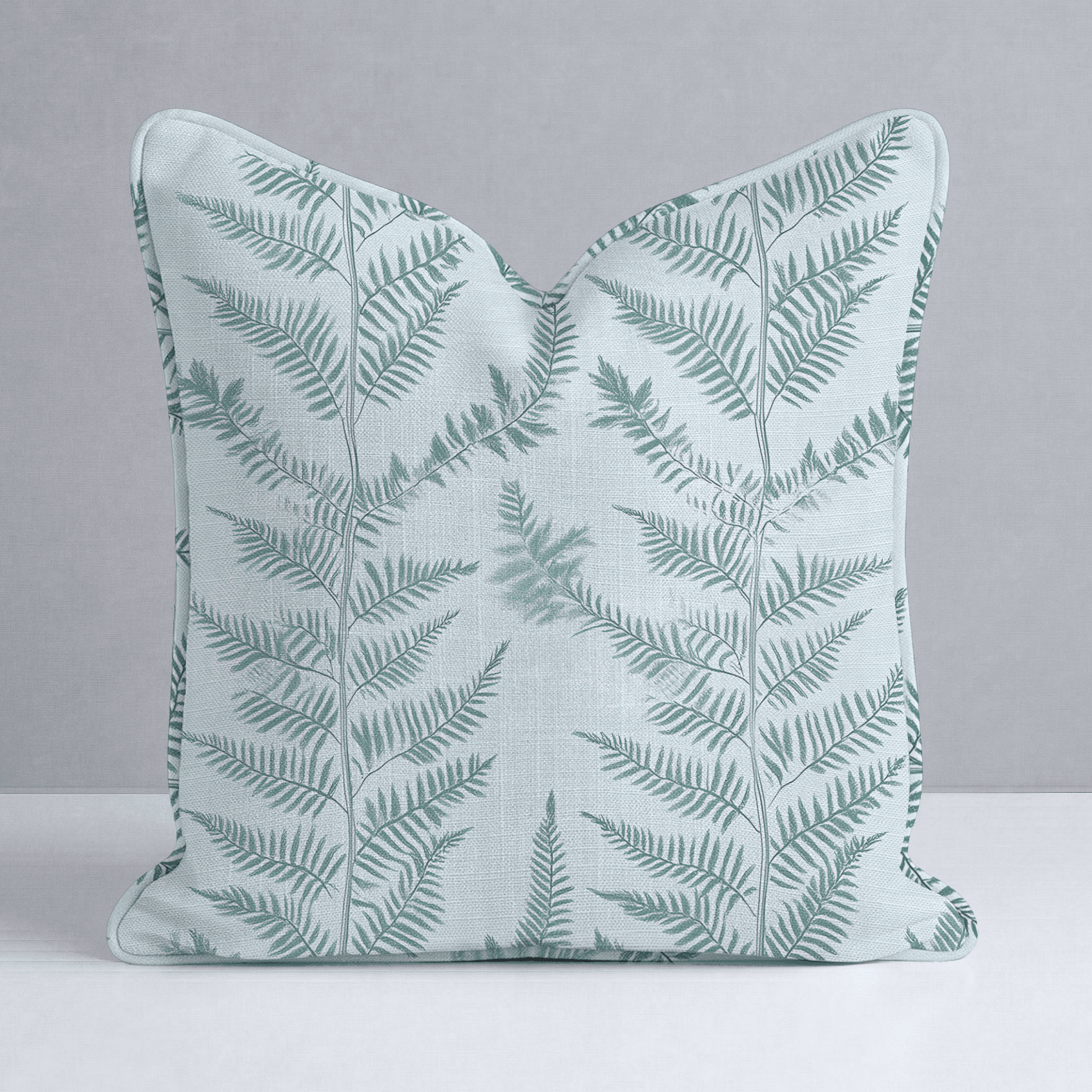 Fancy Ferns Throw Pillow - Benton Lane Home - Lemon Park