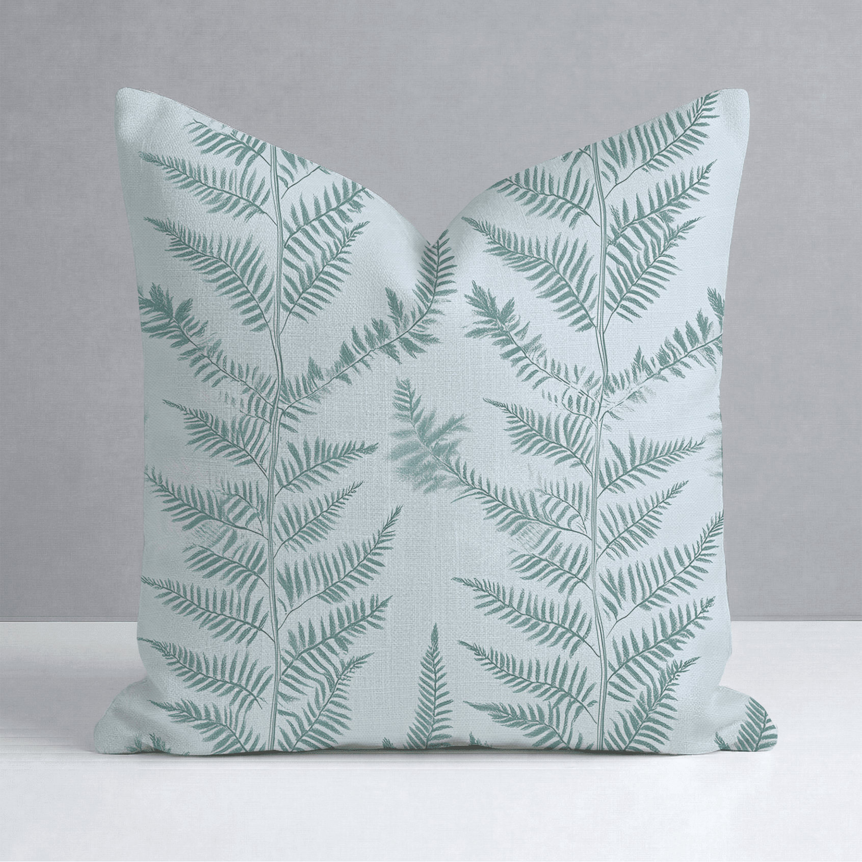 Fancy Ferns Throw Pillow - Benton Lane Home - Lemon Park