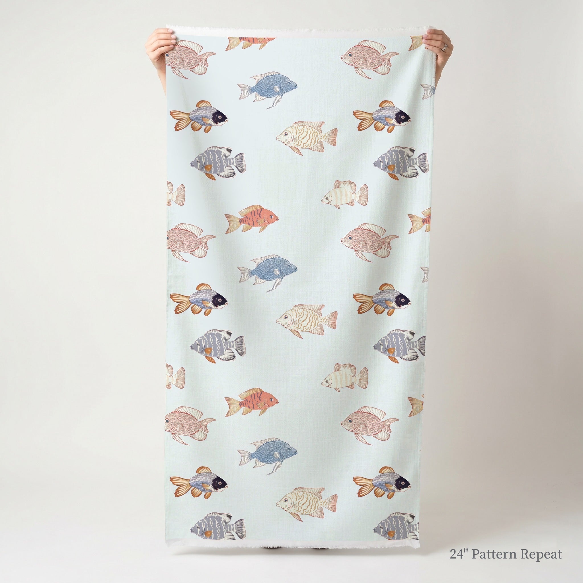 Fancy Fins - Fabric - Benton Lane Home - Lemon Park