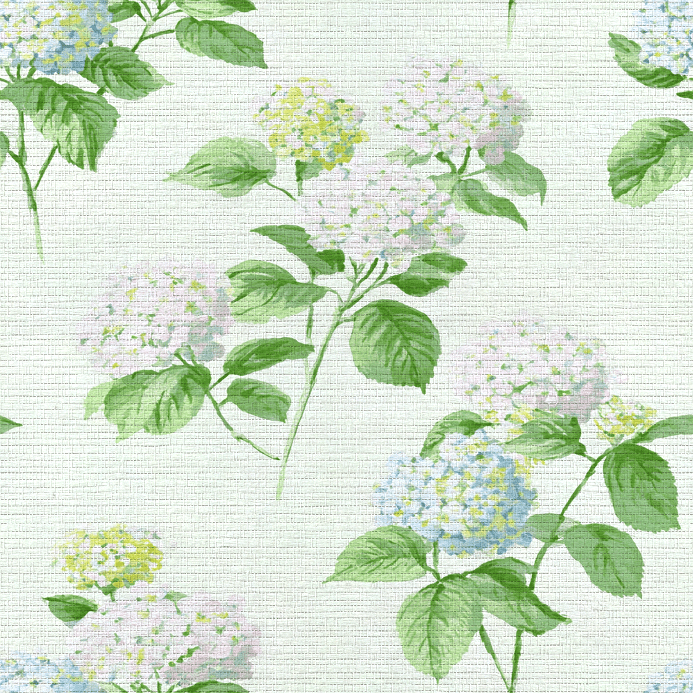 Farmers Market Faux Grasscloth Wallpaper - Lemon Park