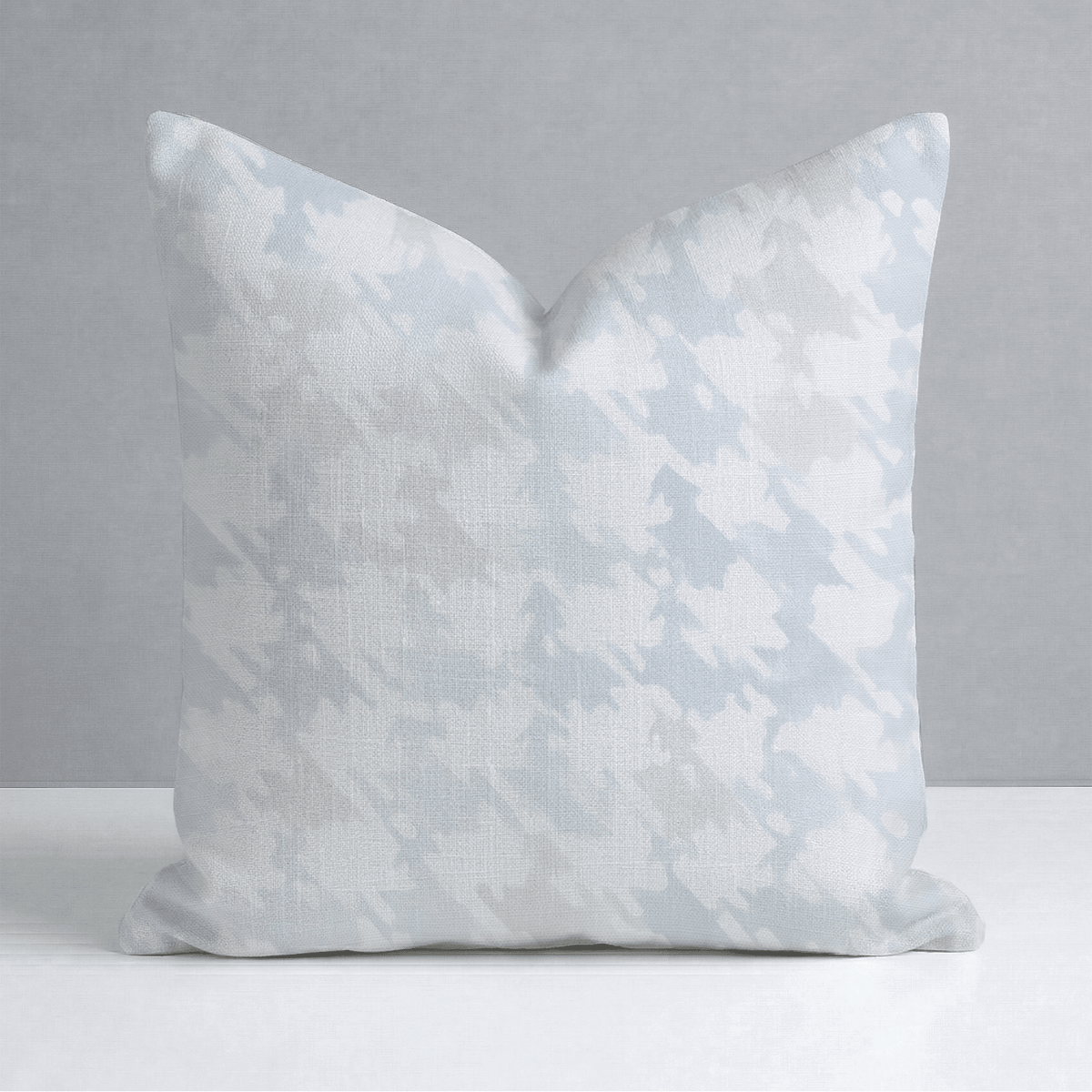 Feather Houndstooth Throw Pillow - Lemon Park