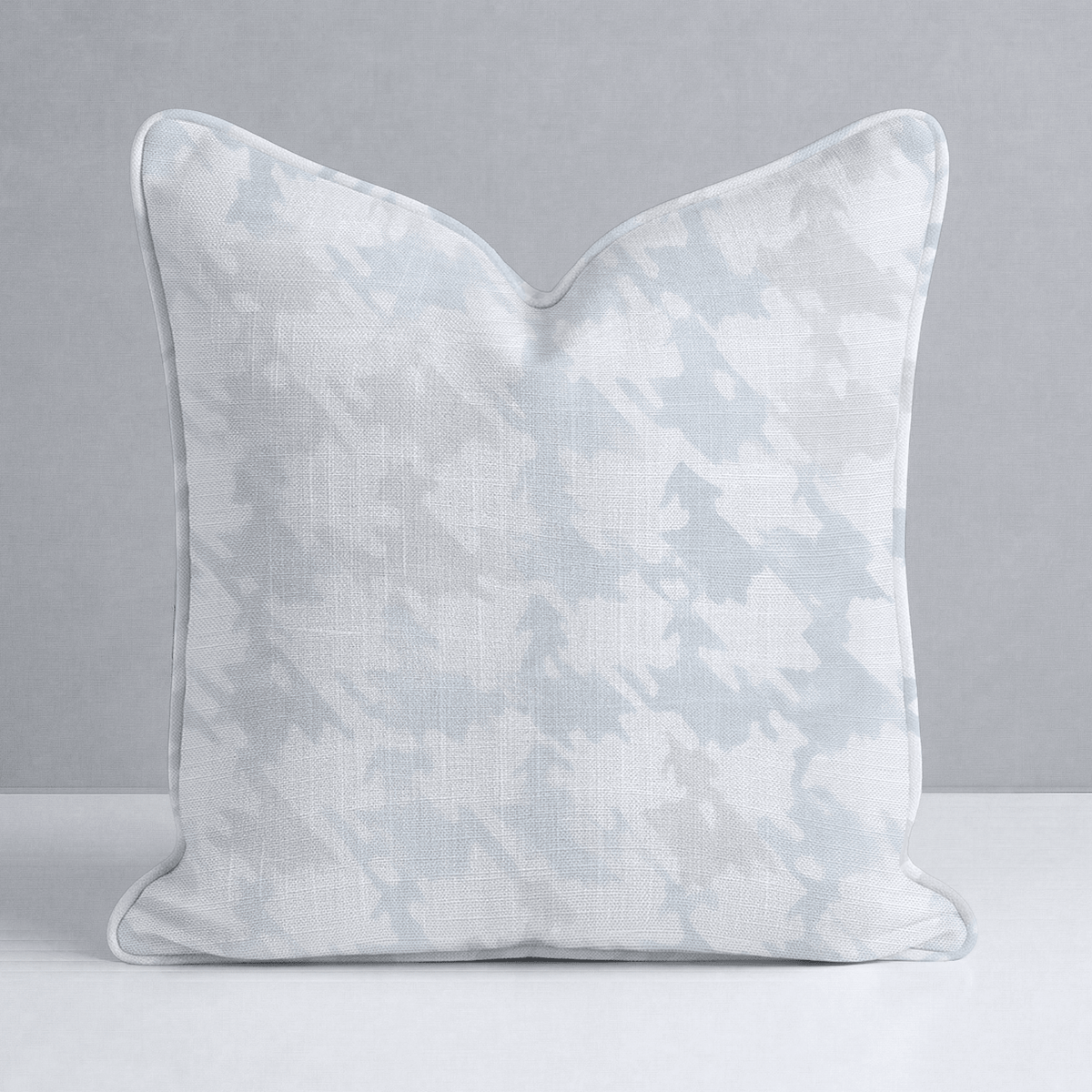 Feather Houndstooth Throw Pillow - Lemon Park