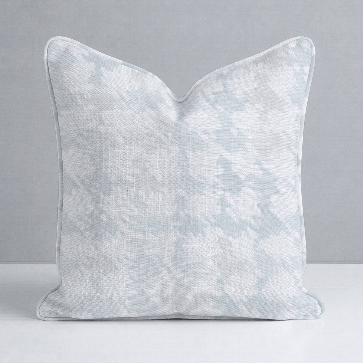 Feather Houndstooth Throw Pillow - Lemon Park