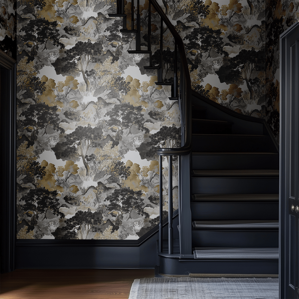 Fei Wallpaper - Benton Lane Home - Painted Paper