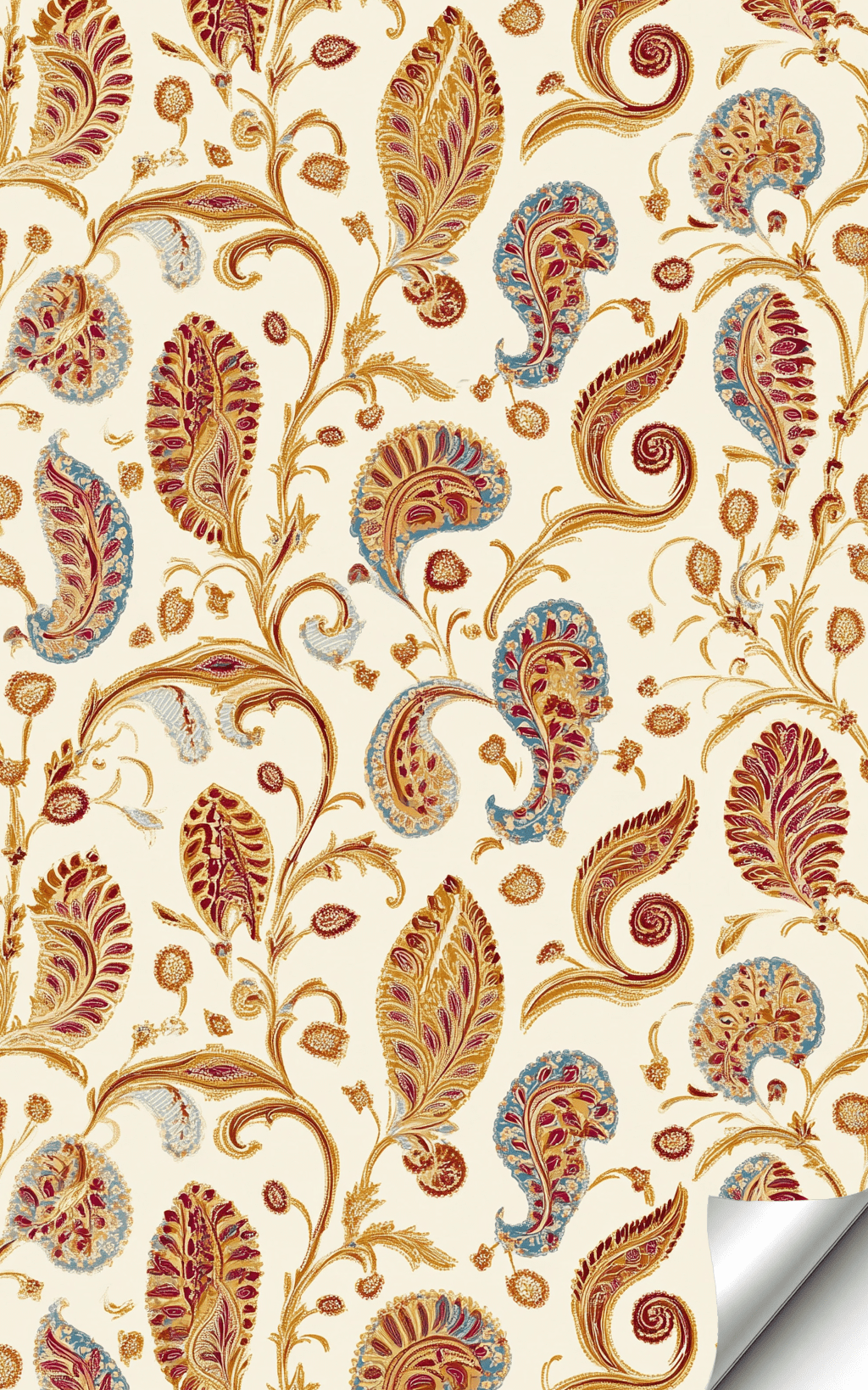 Fenwick Paisley Wallpaper - Benton Lane Home - Anthem Classic