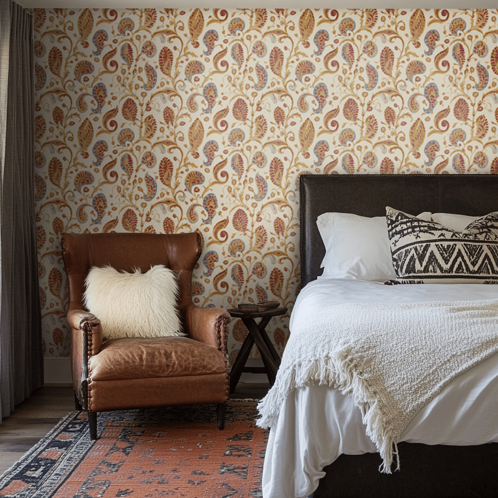 Fenwick Paisley Wallpaper - Benton Lane Home - Anthem Classic
