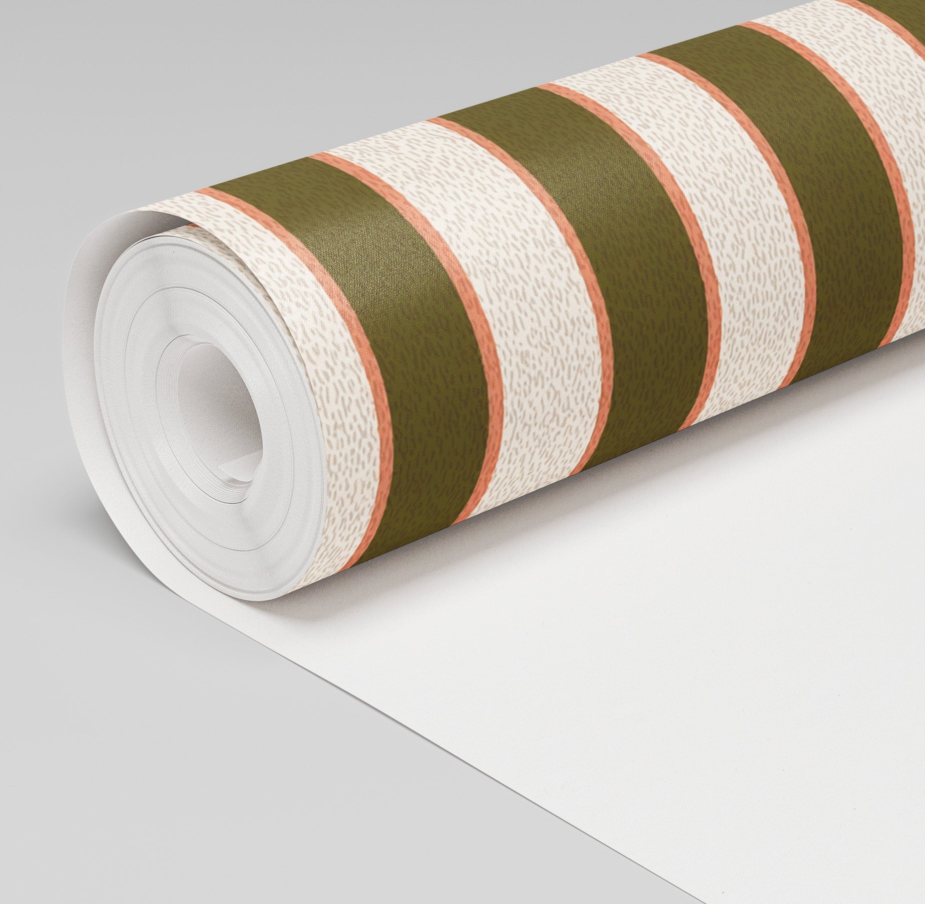 Fern Stripe Wallpaper - Benton Lane Home - Painted Paper