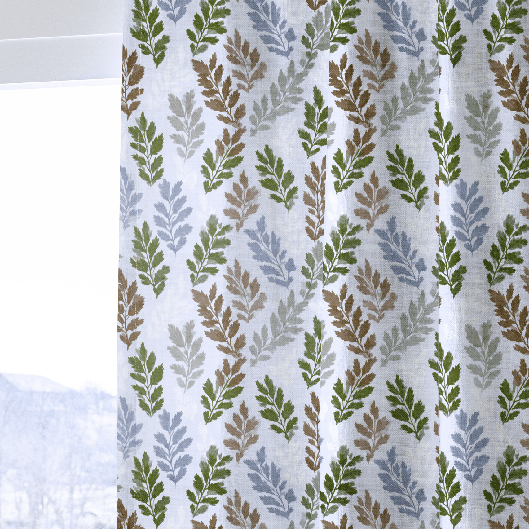 Fernway - Drapery - Benton Lane Home - Lemon Park