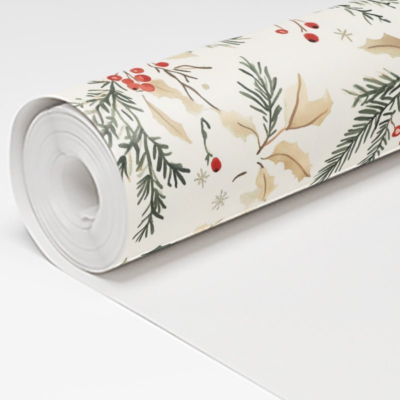 Festive Sprigs - Painted Paper