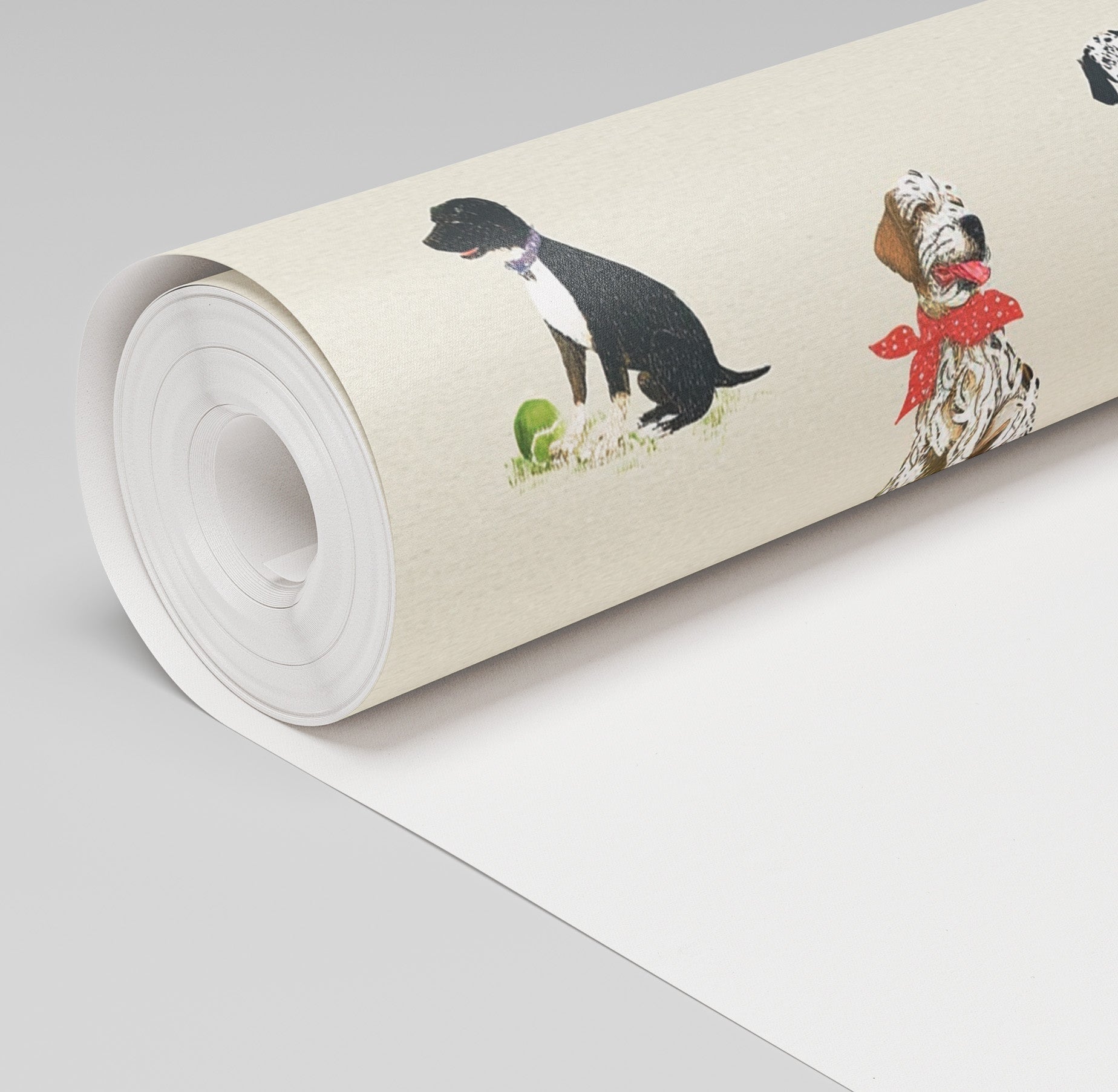 Fetch & Leisure Wallpaper - Benton Lane Home - Painted Paper