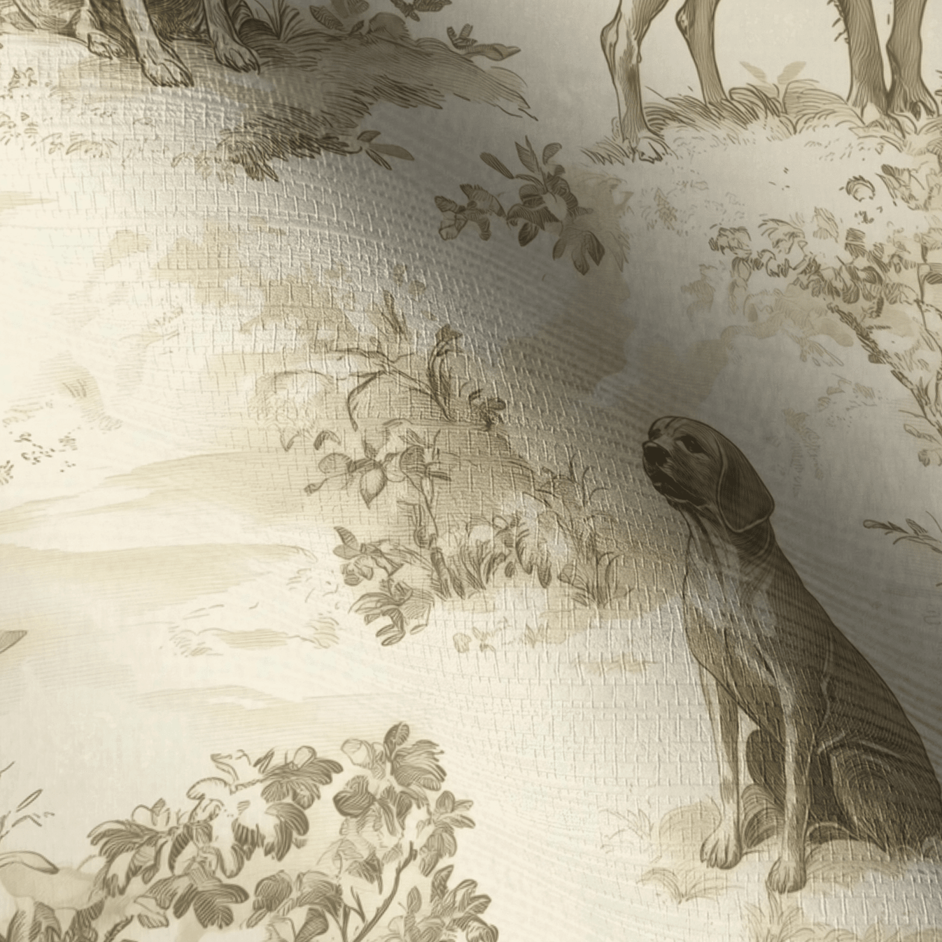 Field Day Faux Grasscloth Wallpaper - Painted Paper