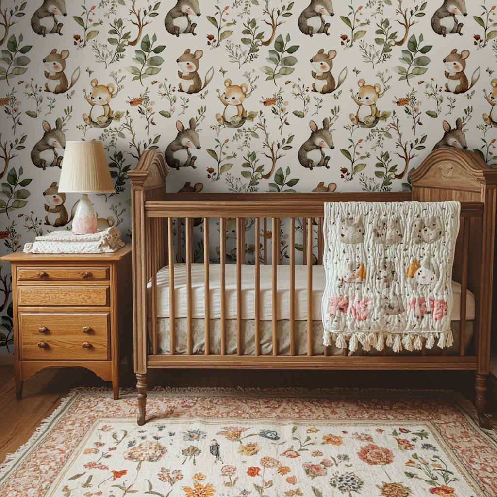 Field Frolic Wallpaper - Benton Lane Home - Painted Paper