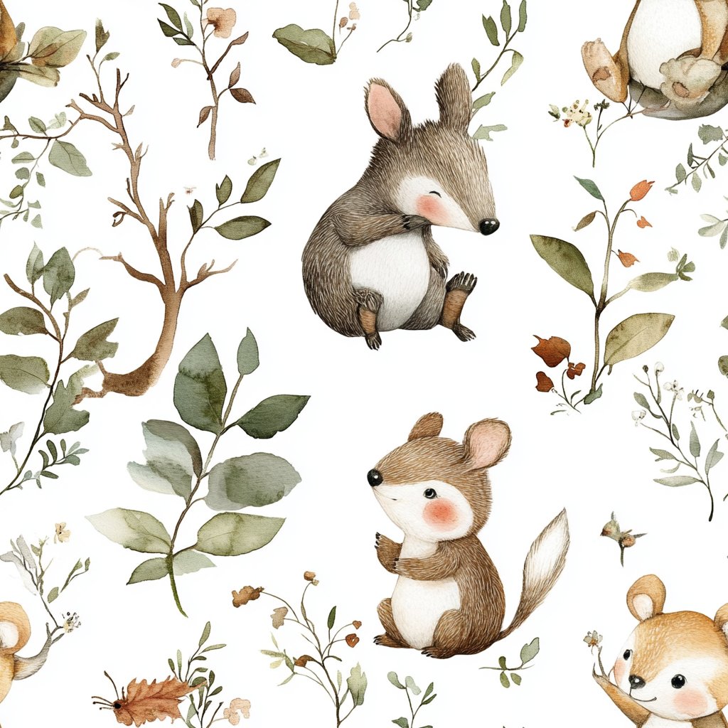Field Frolic - Painted Paper