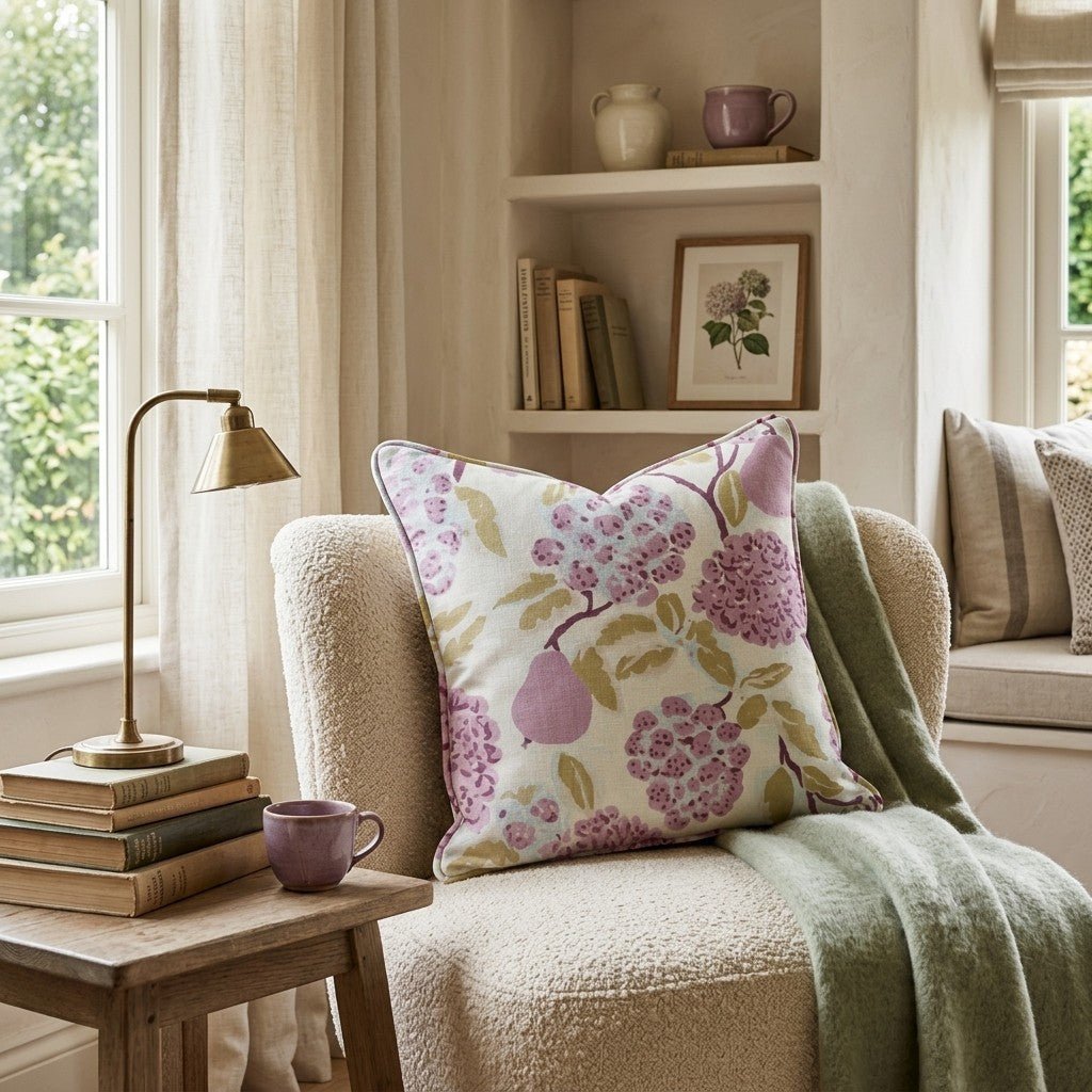 Field Notes Throw Pillow - Hillcroft Home